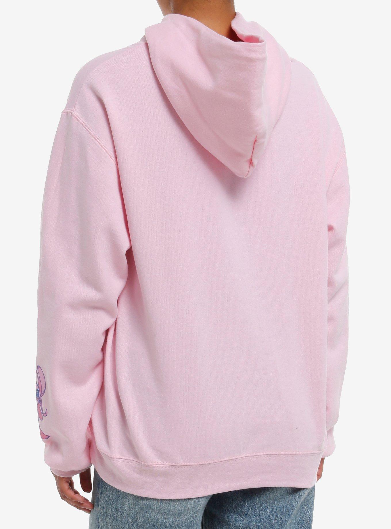 Disney Stitch & Angel Planet Pink Hoodie, MULTI, alternate