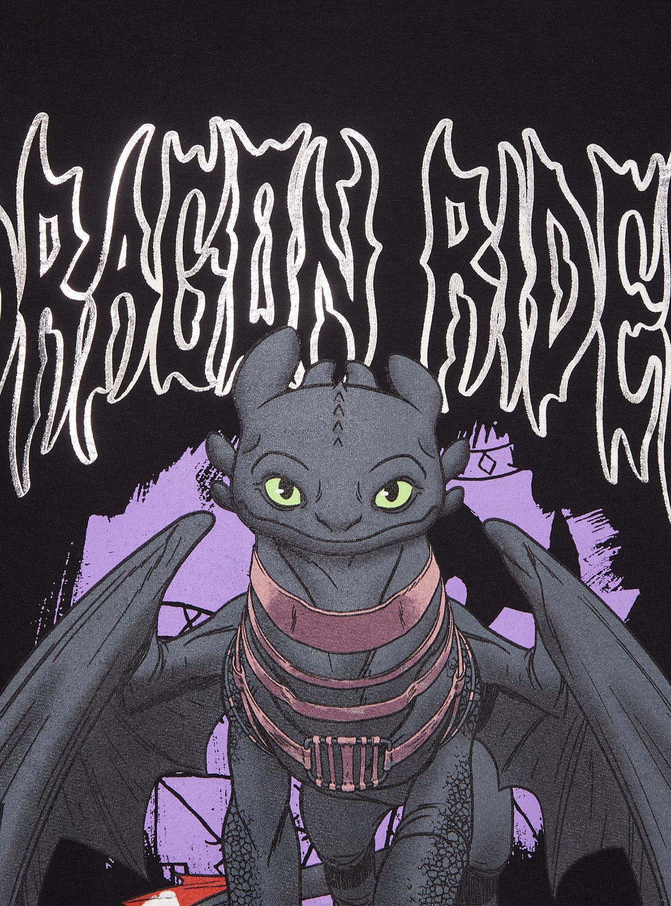 DreamWorks How To Train Your Dragon Toothless Dragon Rider T-Shirt - BoxLunch Exclusive, , hi-res