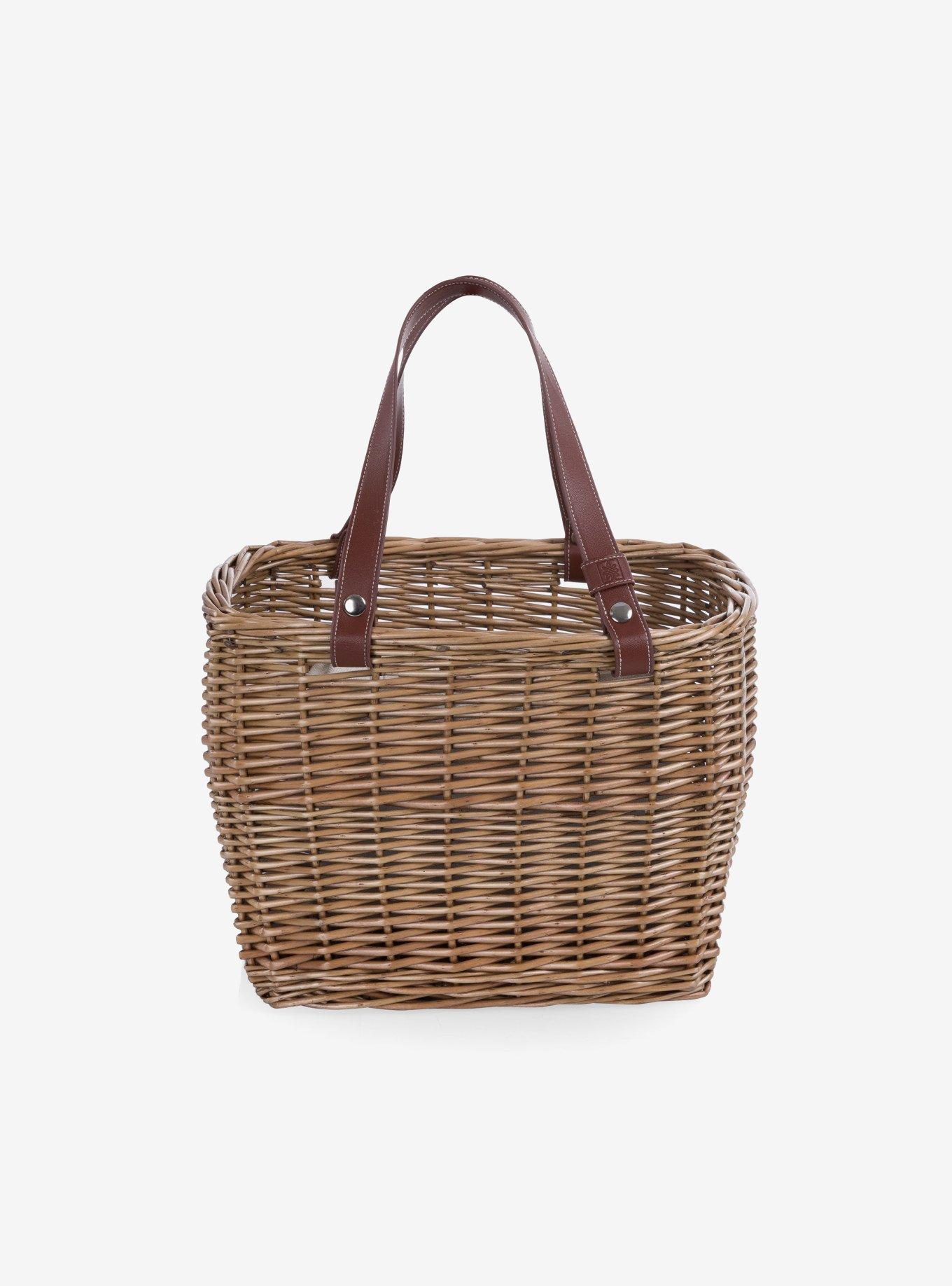 Terrabella Earth Friendly Handwoven Picnic Basket Set For 2, , alternate