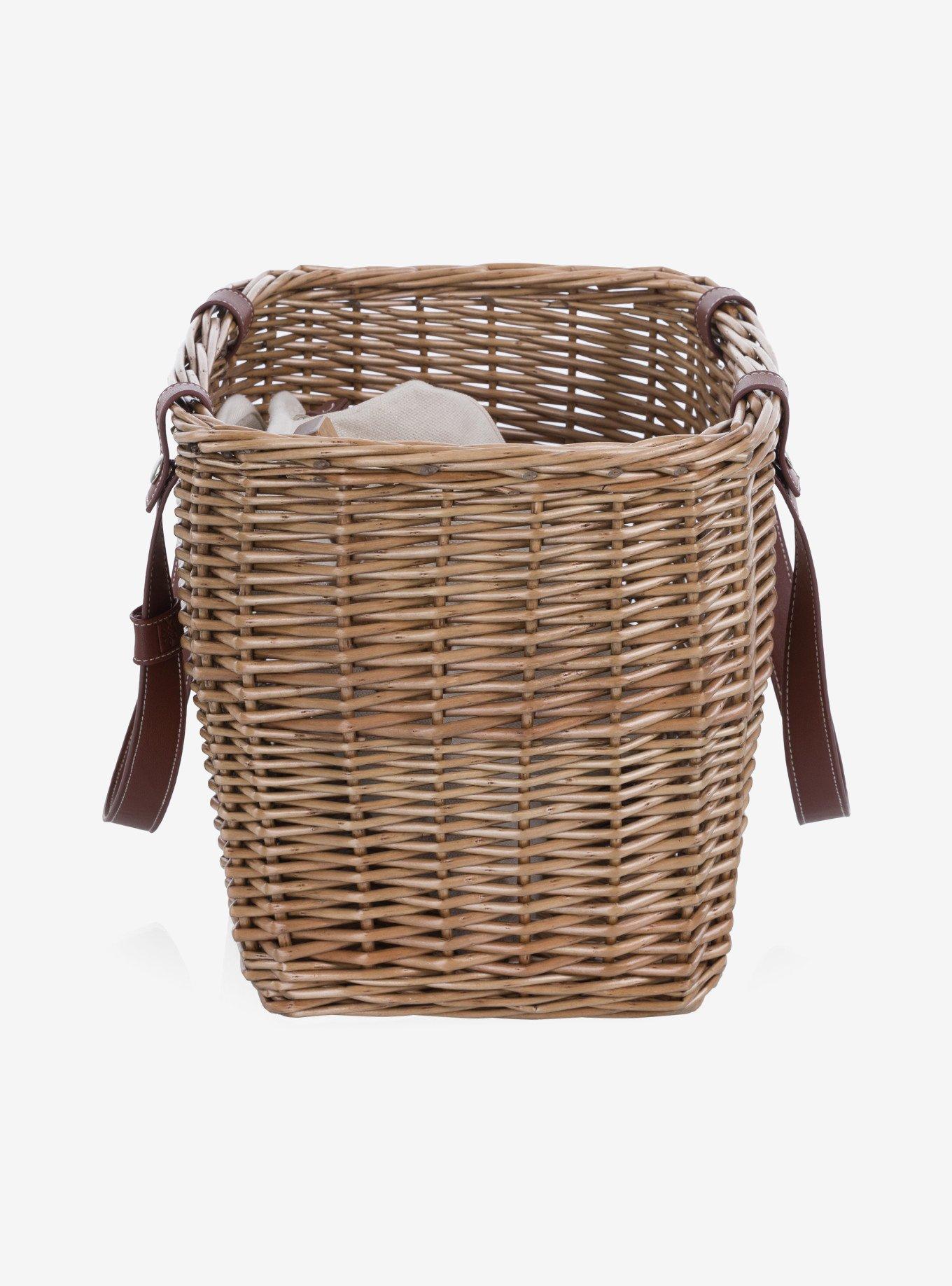 Terrabella Earth Friendly Handwoven Picnic Basket Set For 2, , alternate