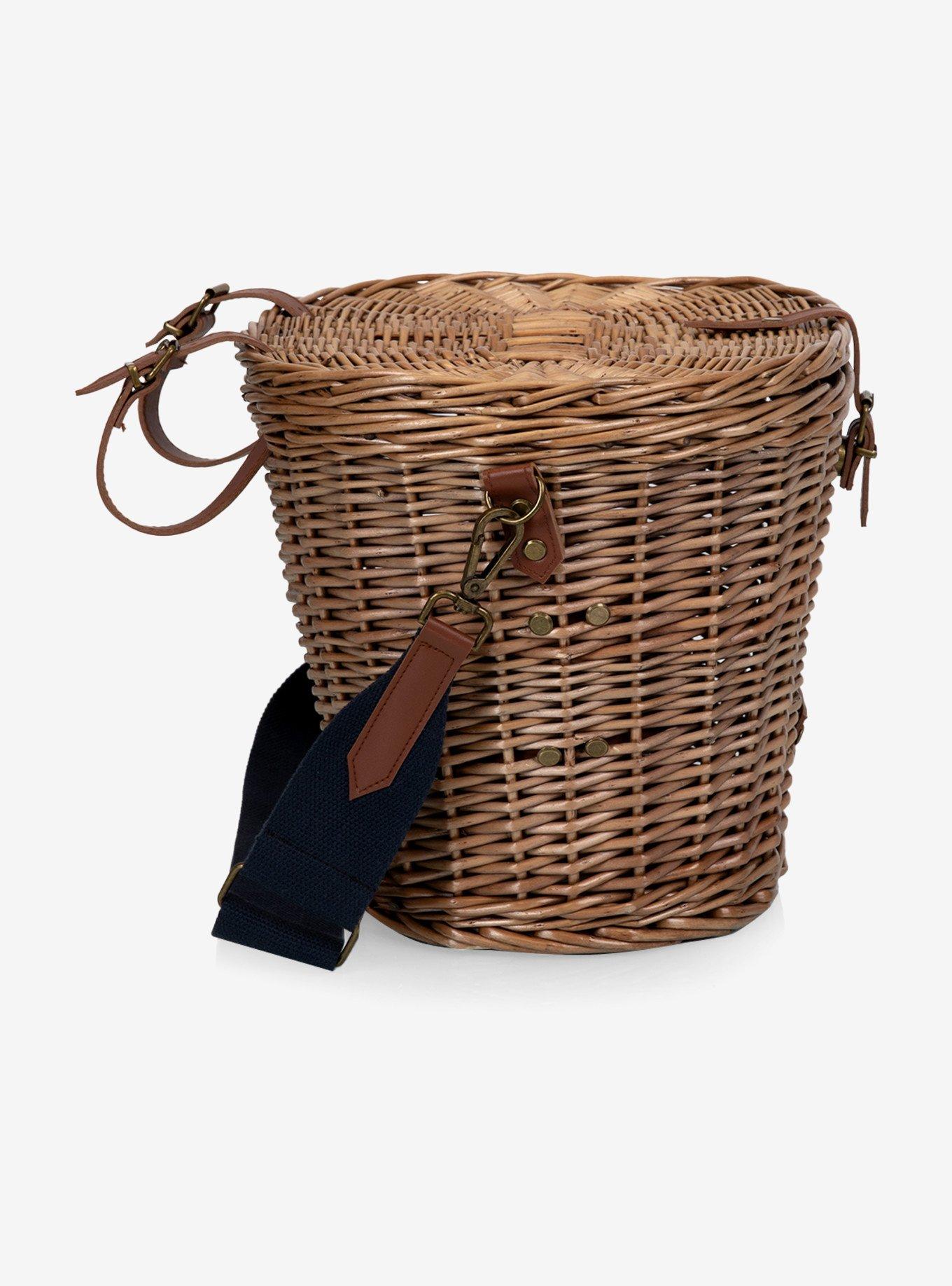 Cambridge Natural Wicker Bicycle Basket, , hi-res