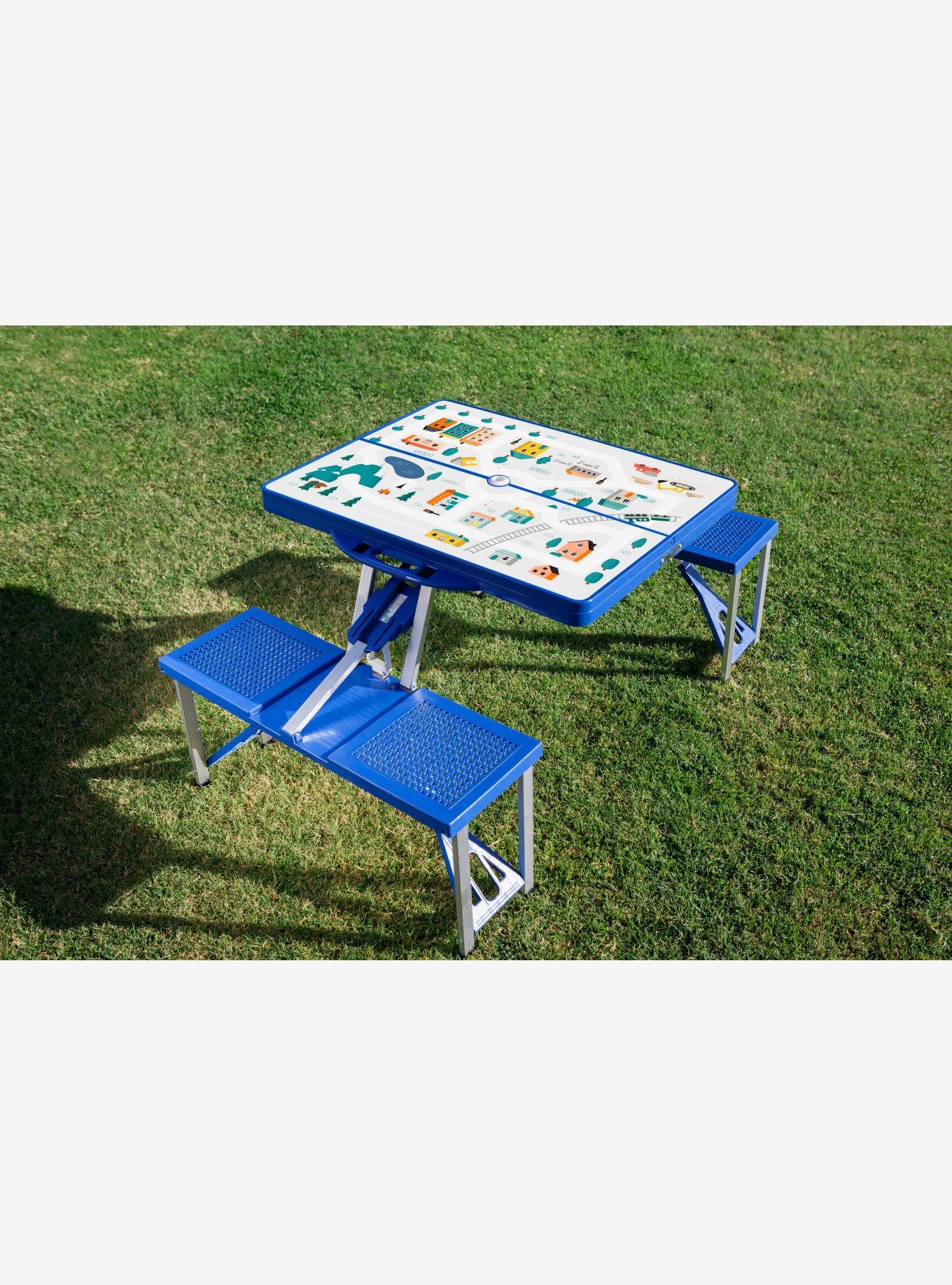 Play Town Picnic Table Royal Blue, , alternate