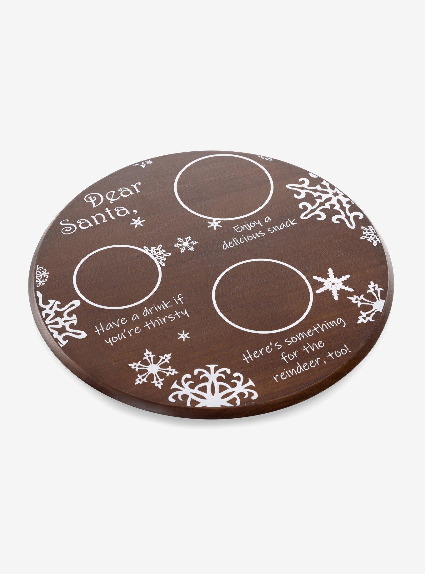Dear Santa Milk & Cookies Serving Tray, , hi-res
