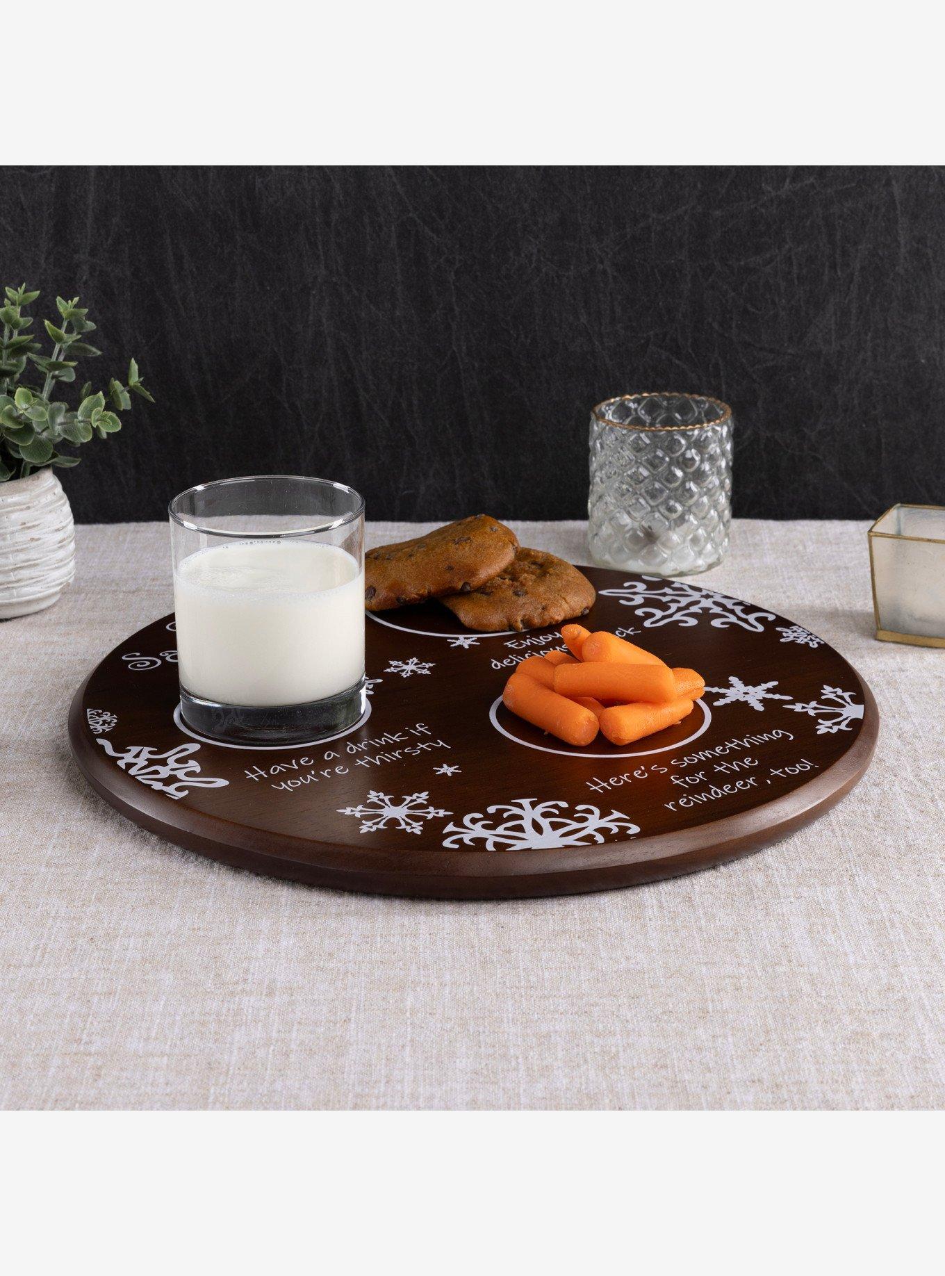 Dear Santa Milk & Cookies Serving Tray, , alternate