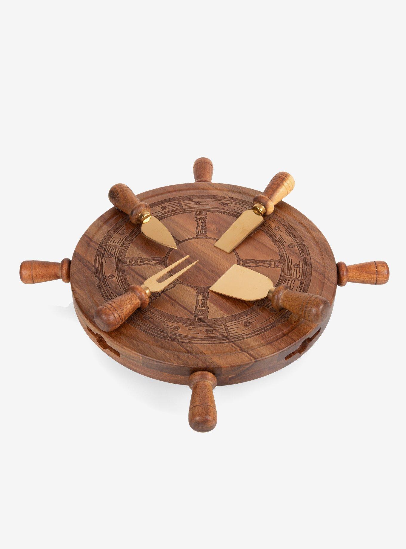 Helmsman Lazy Susan Cheese Board With Tool Set, , hi-res