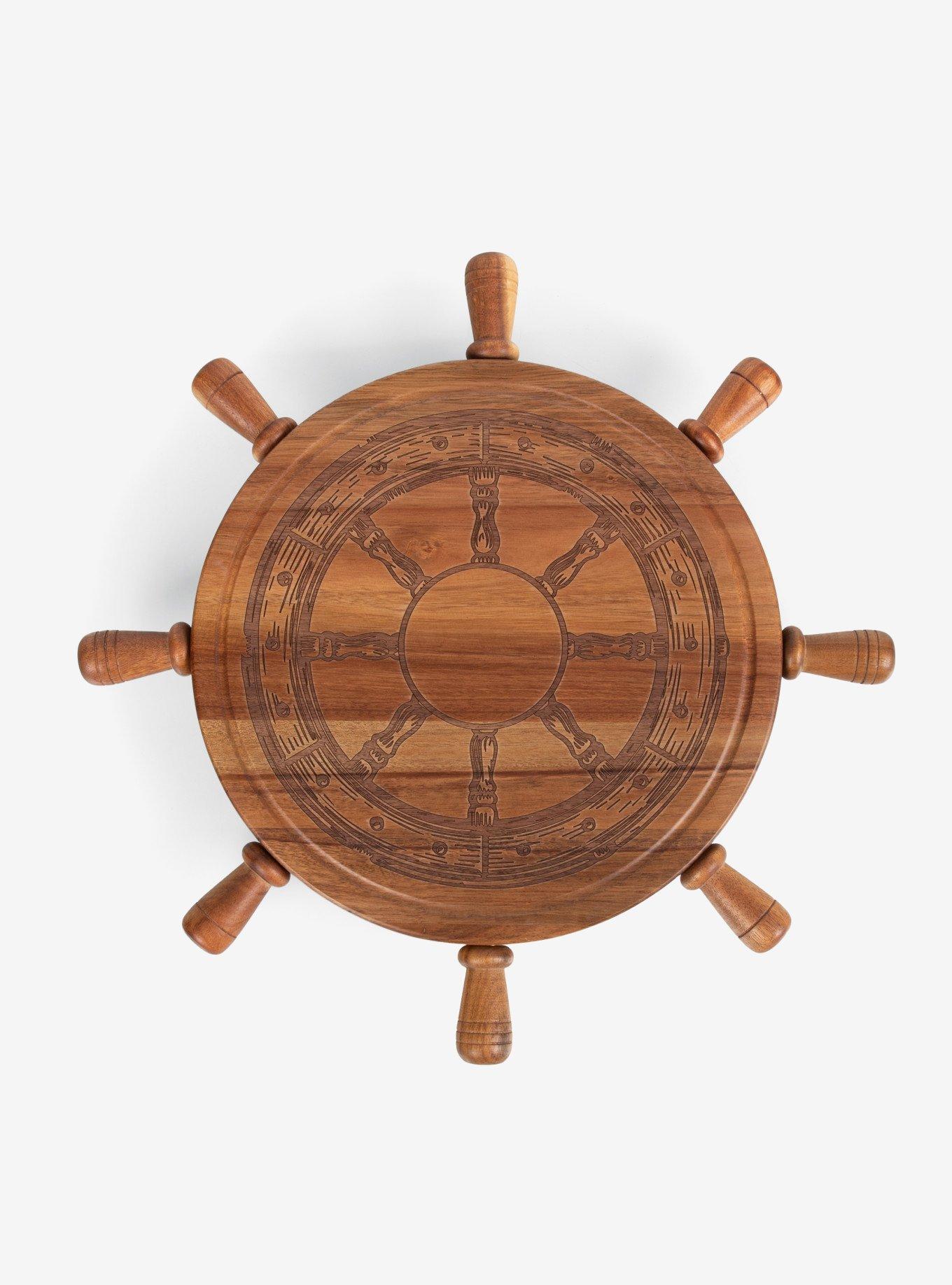 Helmsman Lazy Susan Cheese Board With Tool Set, , alternate