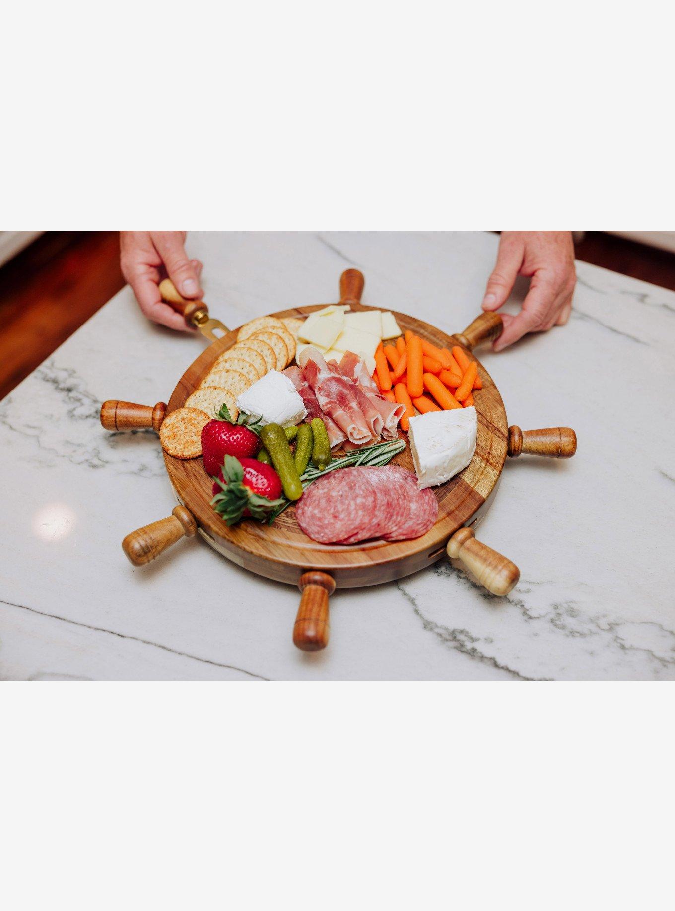 Helmsman Lazy Susan Cheese Board With Tool Set, , alternate