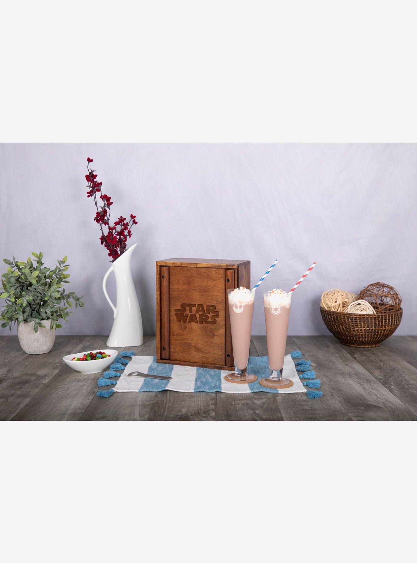 Star Wars Beverage Glass Set With Bottle Opener and Coasters, , alternate