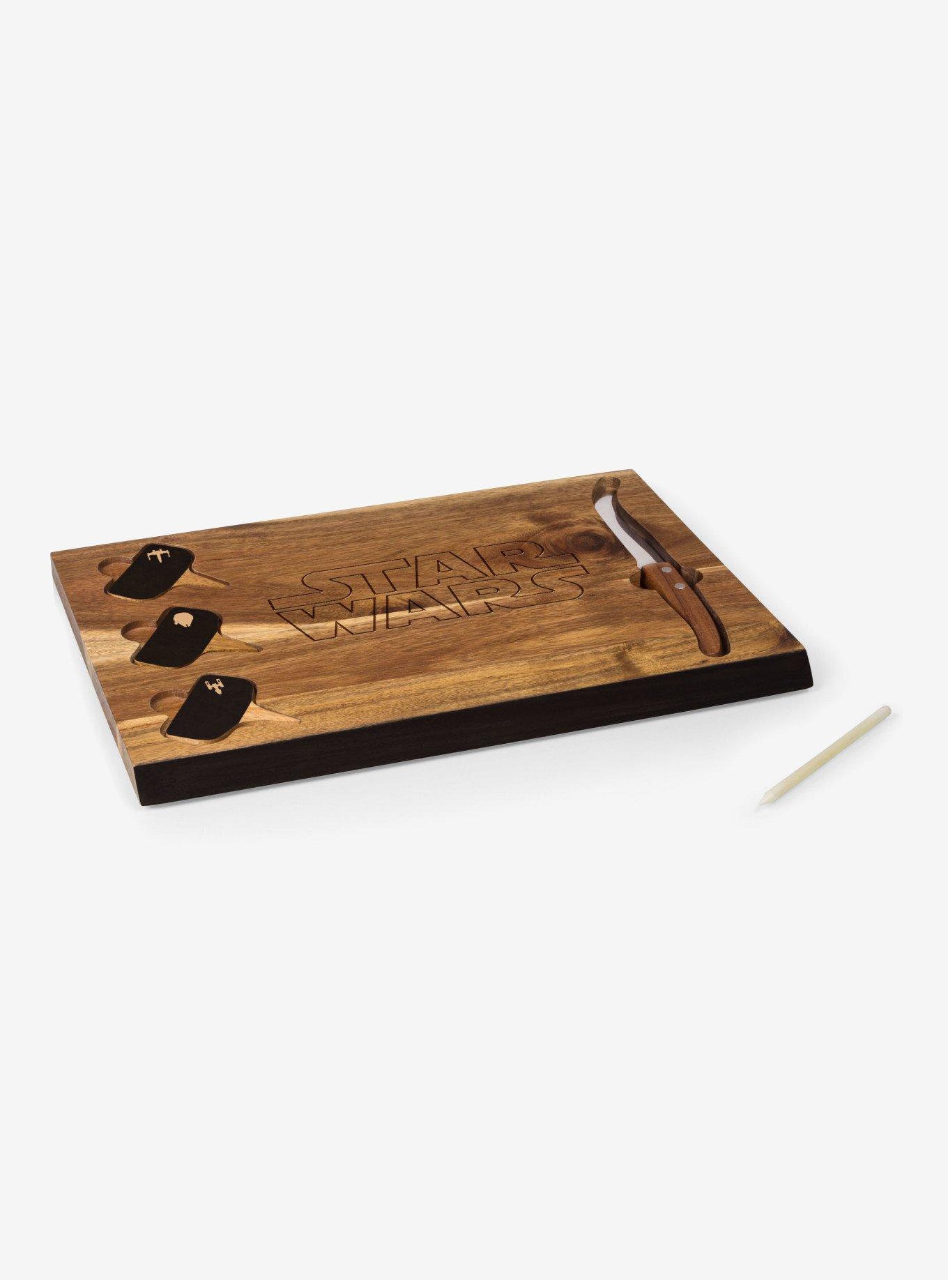 Star Wars Delio Acacia Cheese Cutting Board & Tools Set, , hi-res