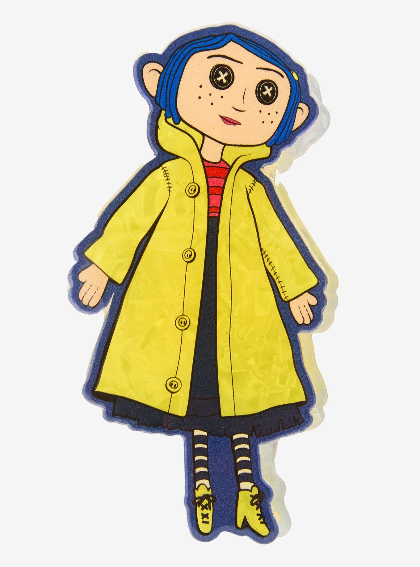 Coraline Doll Coraline Figural Claw Clip - BoxLunch Exclusive, , hi-res