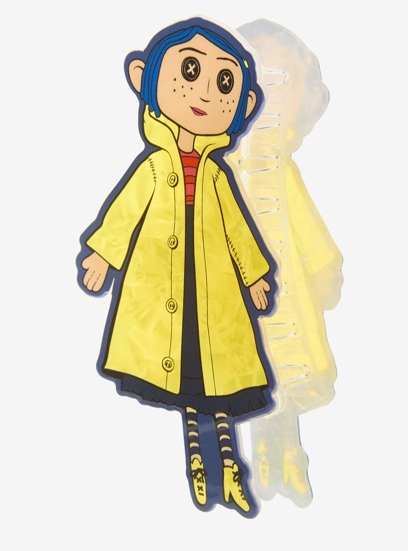 Coraline Doll Coraline Figural Claw Clip - BoxLunch Exclusive, , alternate