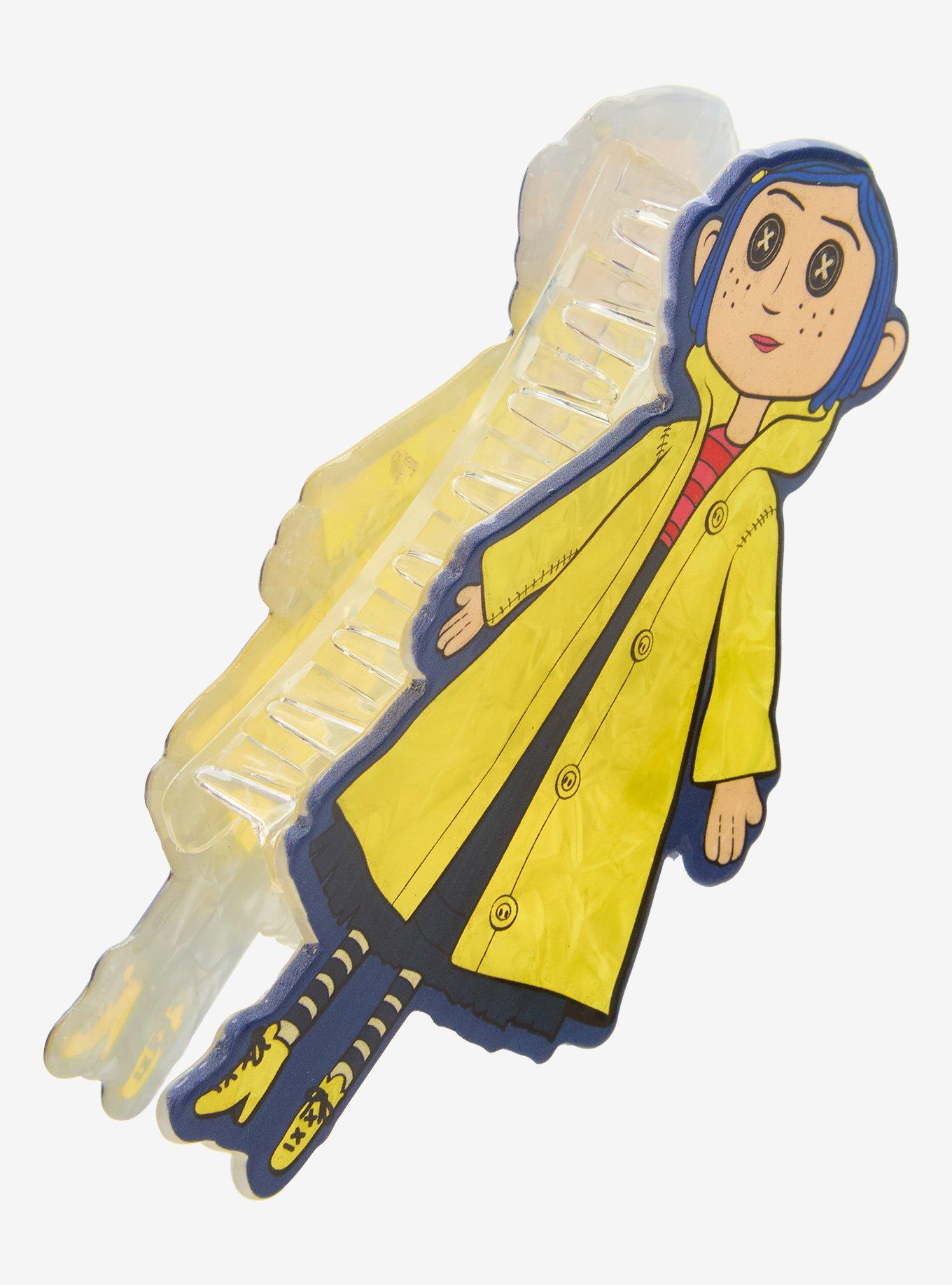 Coraline Doll Coraline Figural Claw Clip - BoxLunch Exclusive, , alternate