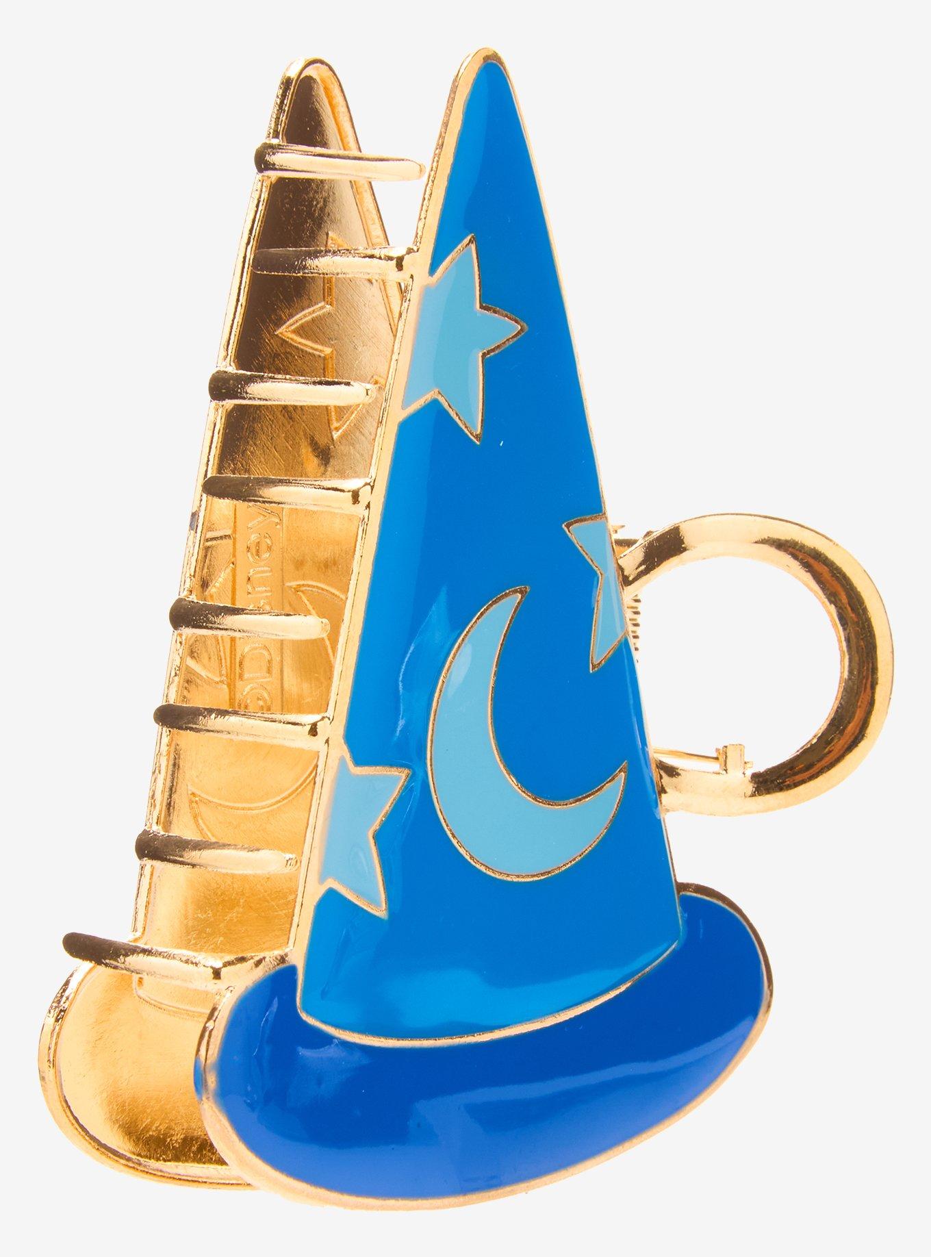 Disney Fantasia 85th Anniversary Sorcerer Mickey Hat Figural Metal Claw Clip — BoxLunch Exclusive, , alternate