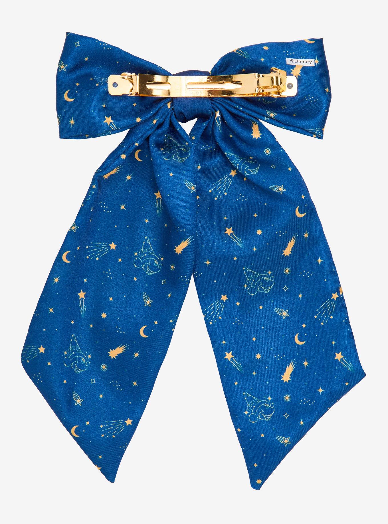 Disney Fantasia 85th Anniversary Starry Sky Hair Bow — BoxLunch Exclusive, , alternate