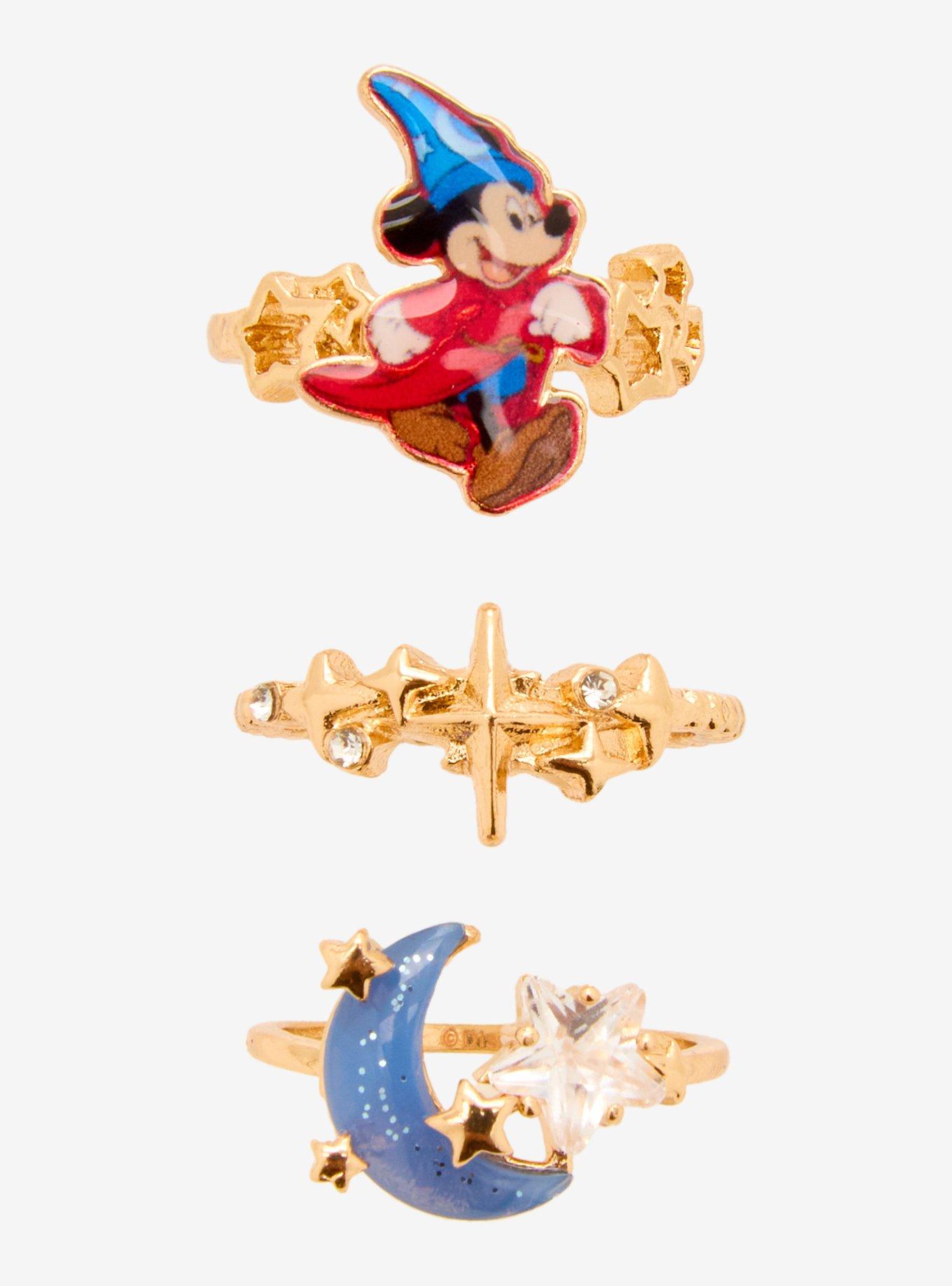 Disney Fantasia 85th Anniversary Icons Ring Set — BoxLunch Exclusive, , hi-res