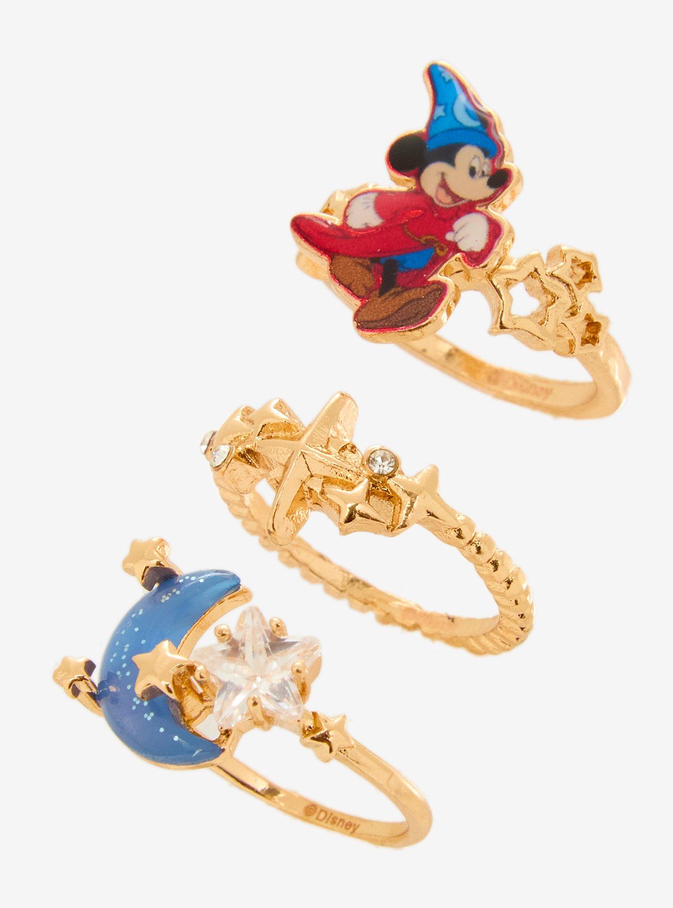 Disney Fantasia 85th Anniversary Icons Ring Set — BoxLunch Exclusive, , alternate