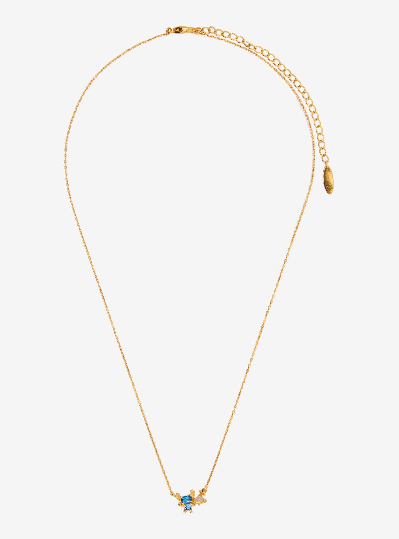 Girls Crew Disney Lilo & Stitch Planet Necklace — BoxLunch Exclusive, , hi-res