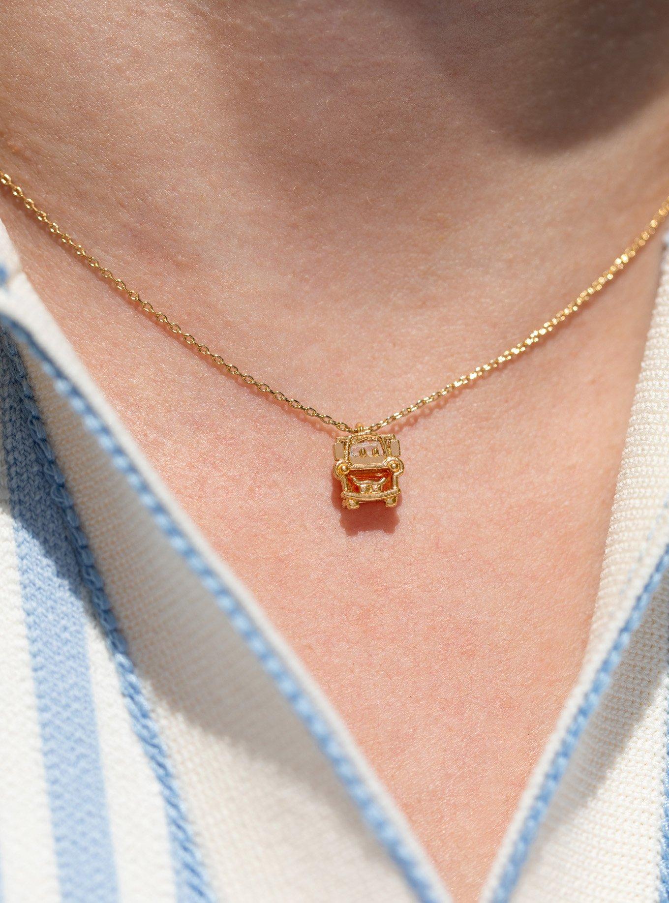 Girls Crew Disney Pixar Cars Mater Charm Necklace - BoxLunch Exclusive, , alternate