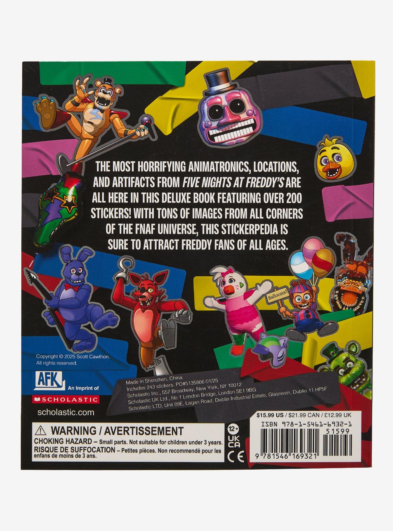 Five Nights At Freddy's Stickerpedia Book, , hi-res
