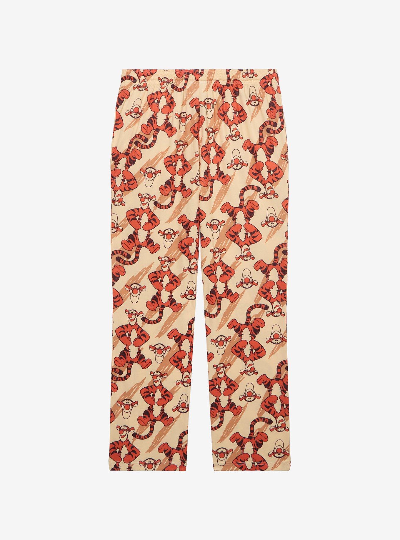 Disney Winnie the Pooh Tigger Allover Print Sleep Pants — BoxLunch Exclusive, , hi-res