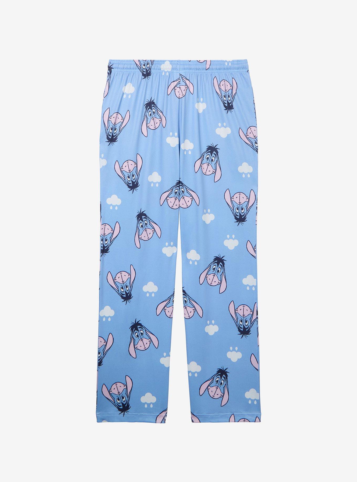 Disney Winnie the Pooh Eeyore Clouds Allover Print Sleep Pants - BoxLunch Exclusive, , hi-res