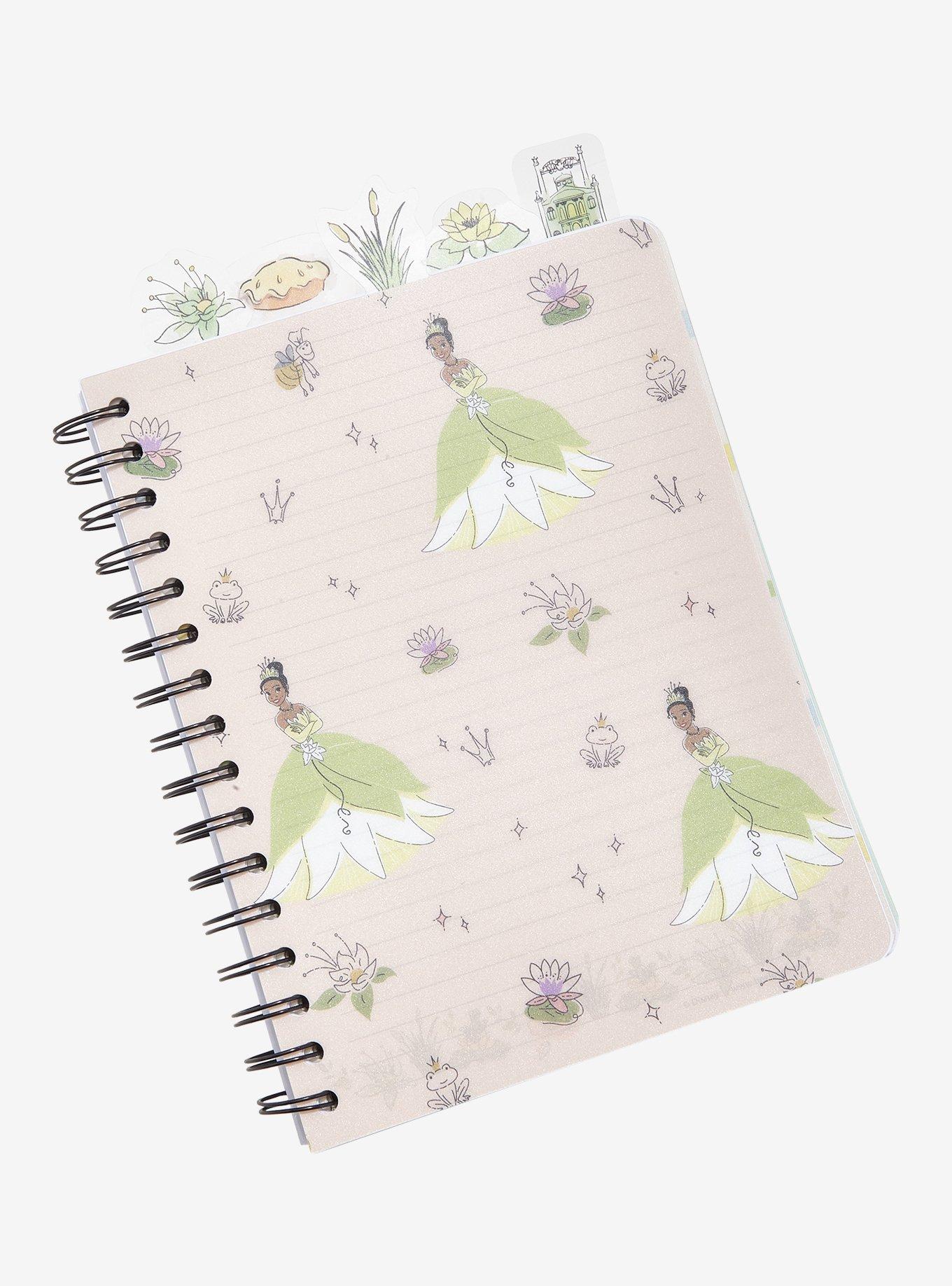 Disney The Princess and the Frog Tiana Floral Tab Journal &mdash; BoxLunch Exclusive, , alternate