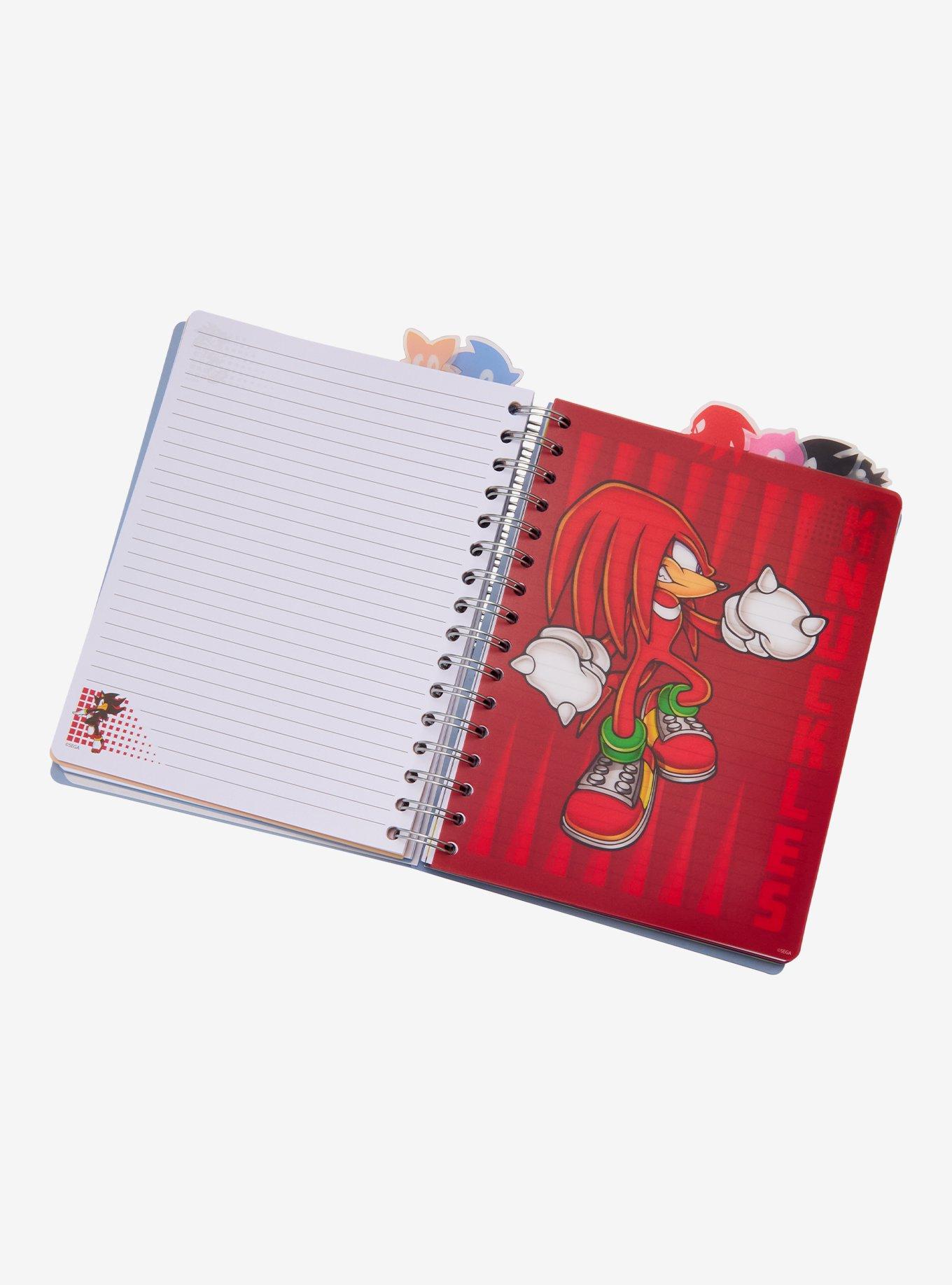 Sonic the Hedgehog Group Portrait Tab Journal - BoxLunch Exclusive, , hi-res