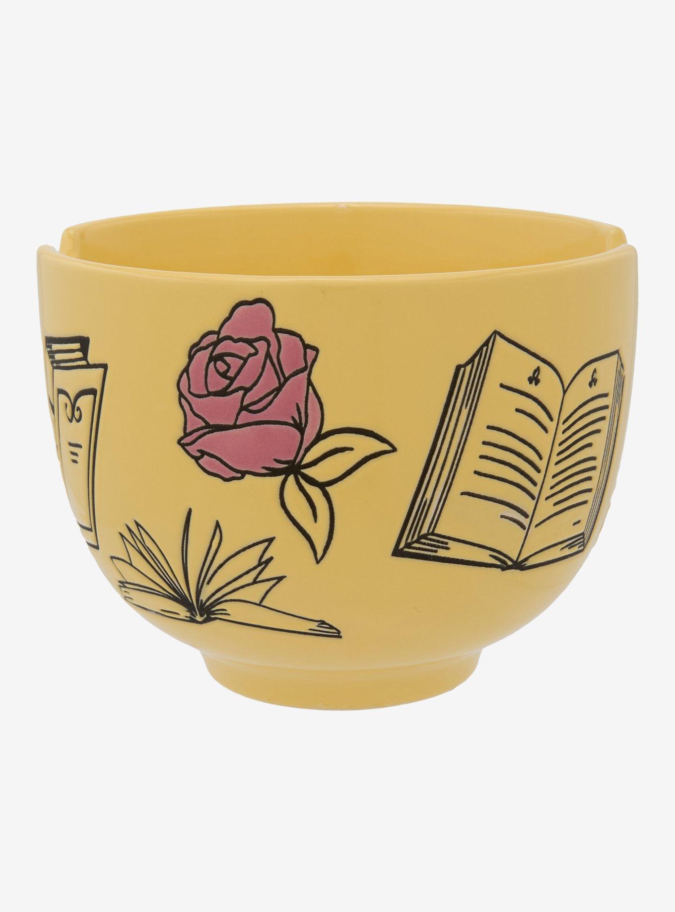 Disney Beauty and the Beast Belle Books Ramen Bowl — BoxLunch Exclusive