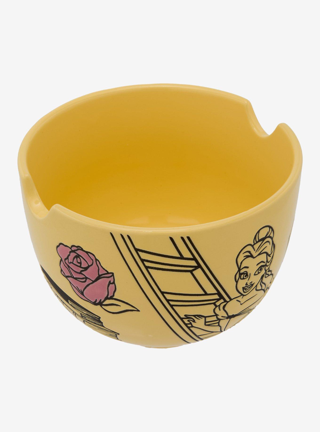 Disney Beauty and the Beast Belle Books Ramen Bowl — BoxLunch Exclusive