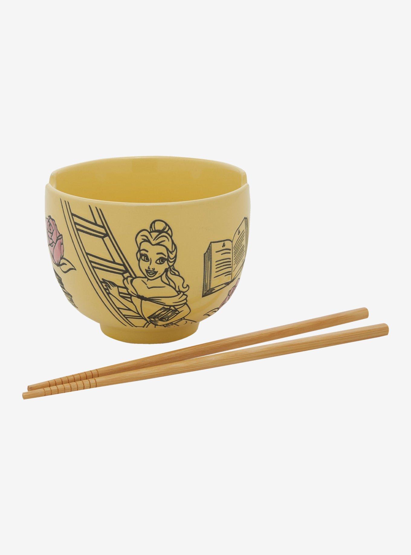 Disney Beauty and the Beast Belle Books Ramen Bowl &mdash; BoxLunch Exclusive, , alternate
