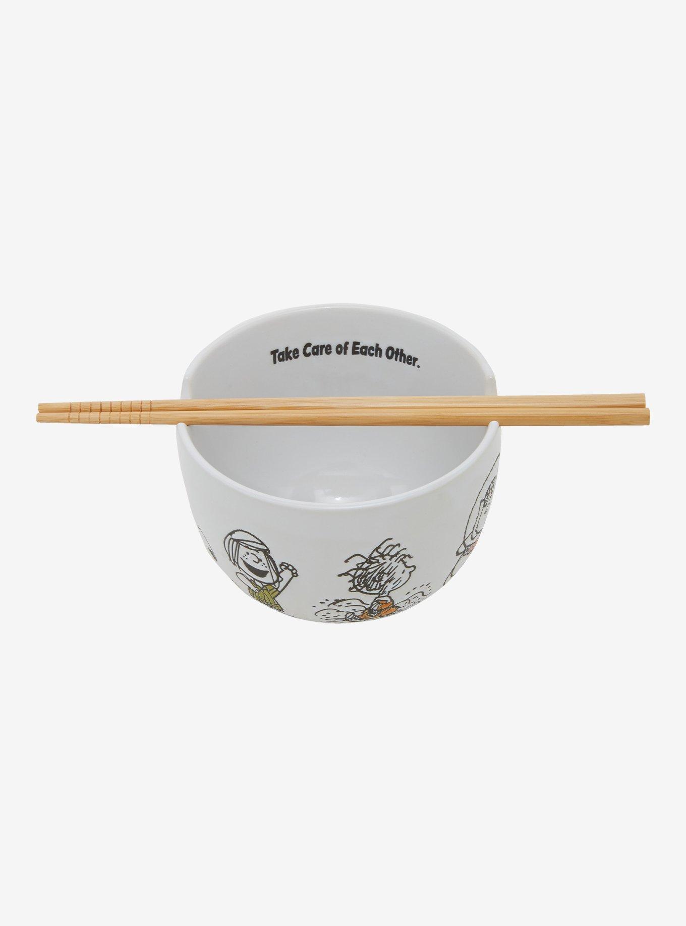 Peanuts Characters Take Care of Each Other Ramen Bowl — BoxLunch Exclusive, , alternate