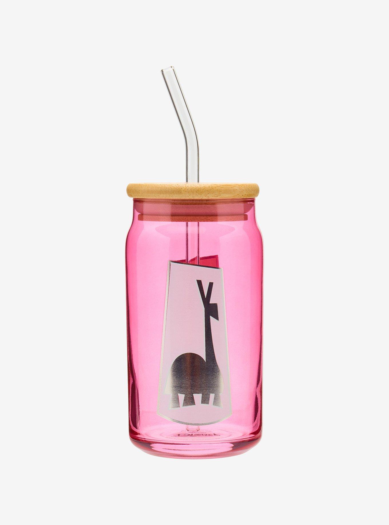 Disney The Emperor's New Groove Glass With Straw — BoxLunch Exclusive, , hi-res