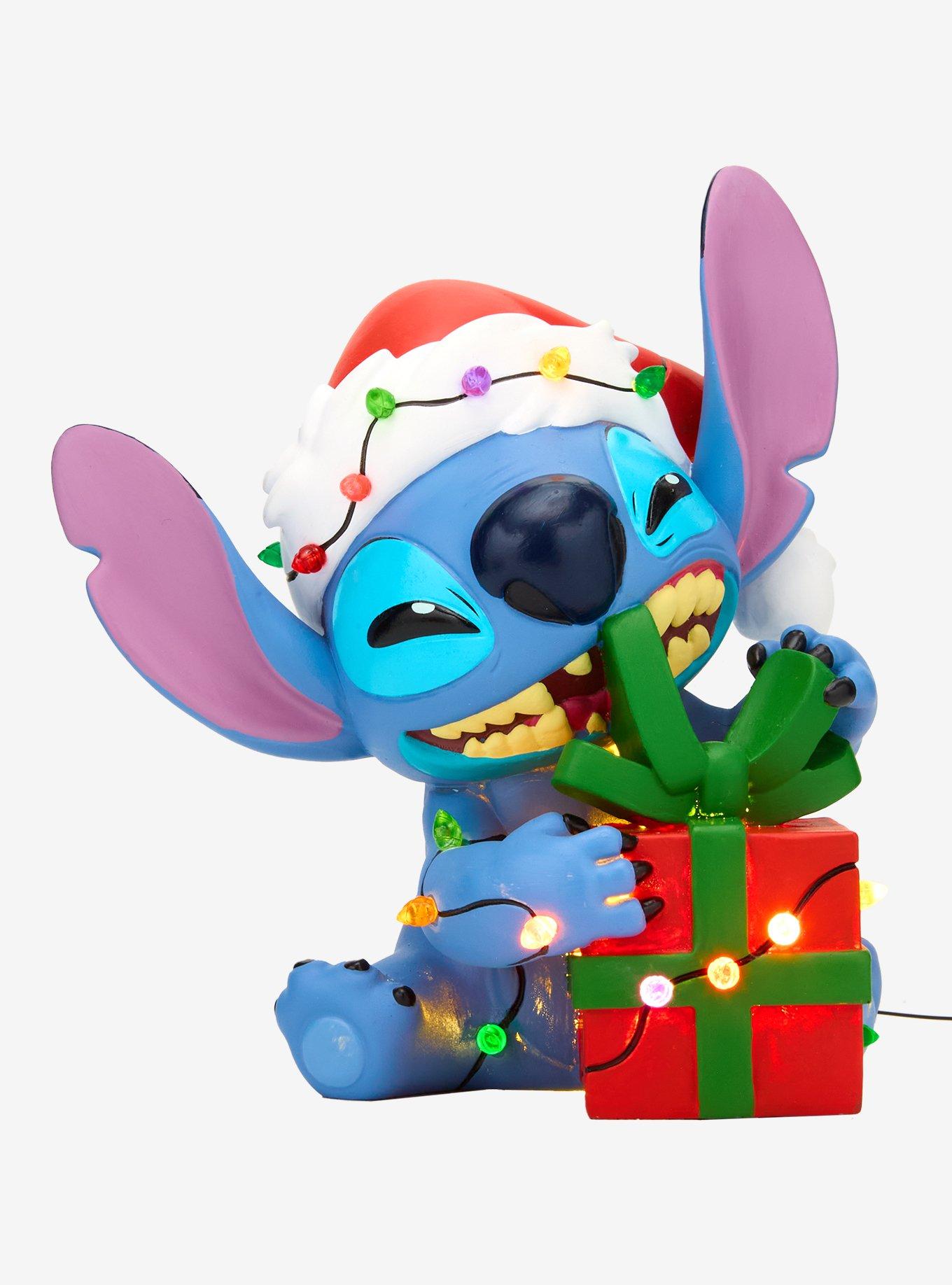 Disney Lilo & Stitch Gift Stitch Light-Up Tree Topper — BoxLunch Exclusive