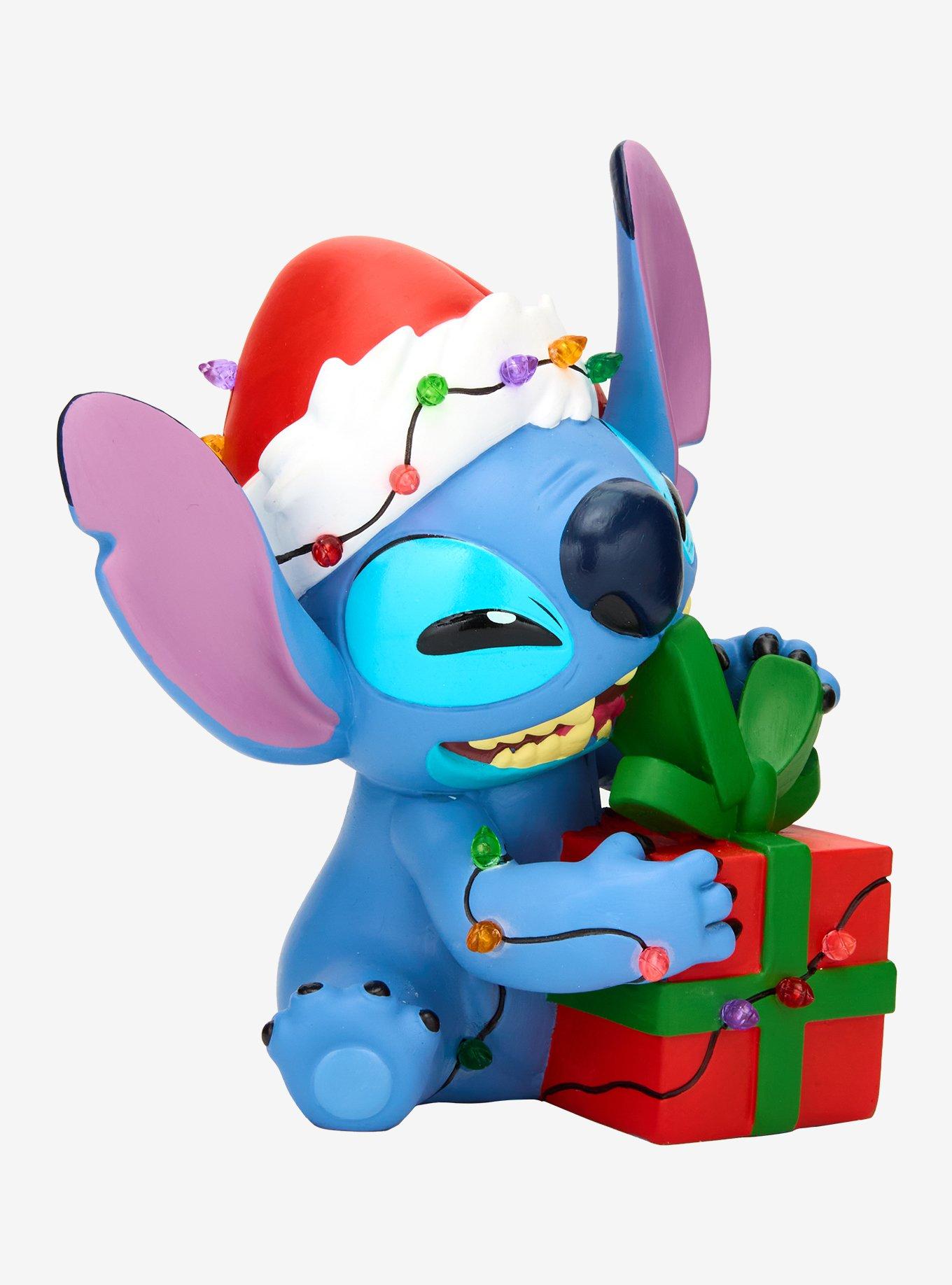 Disney Lilo & Stitch Gift Stitch Light-Up Tree Topper — BoxLunch Exclusive, , alternate