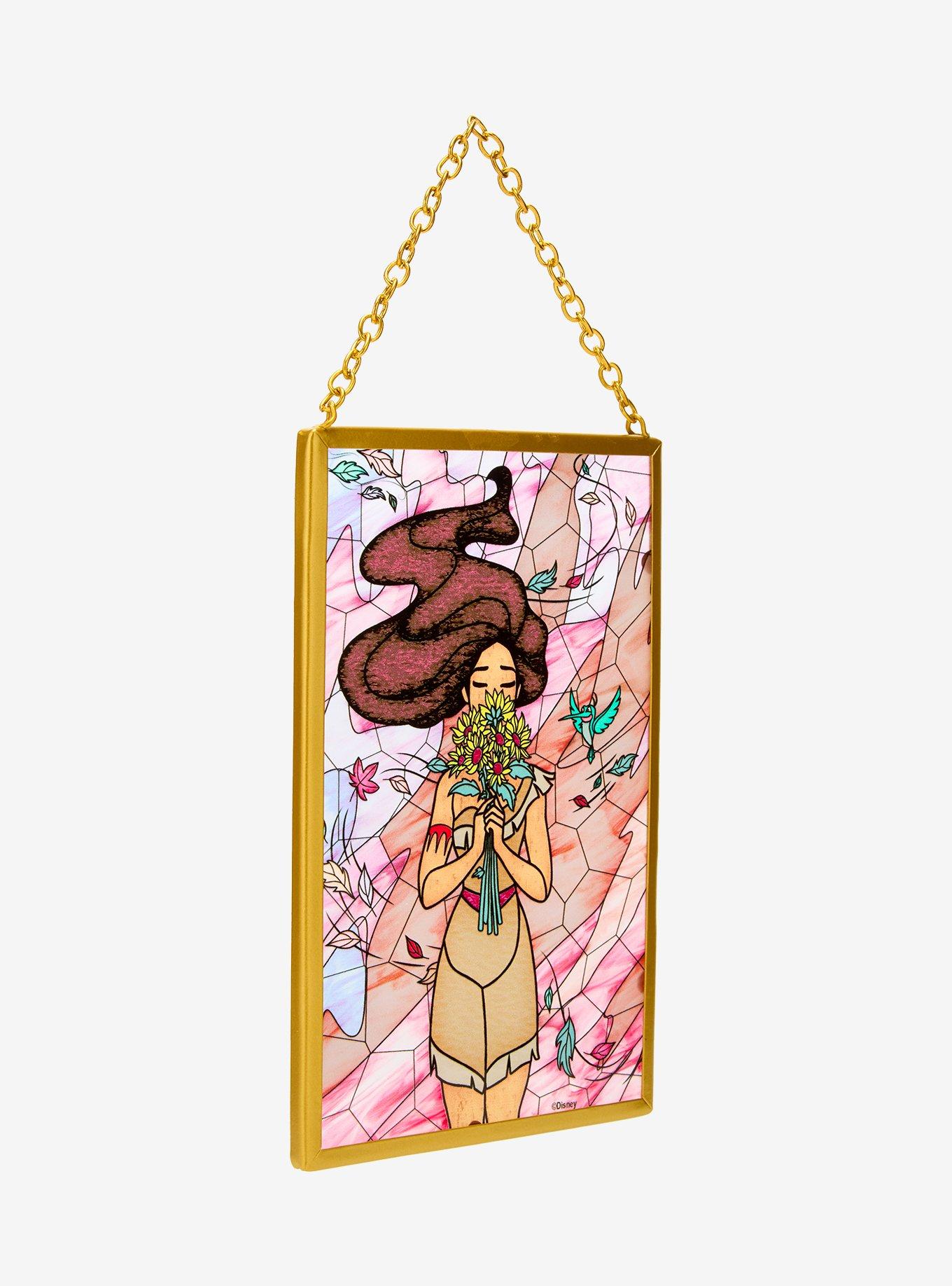 Disney Pocahontas Colors of the Wind Stained Glass Wall Art — BoxLunch Exclusive, , hi-res