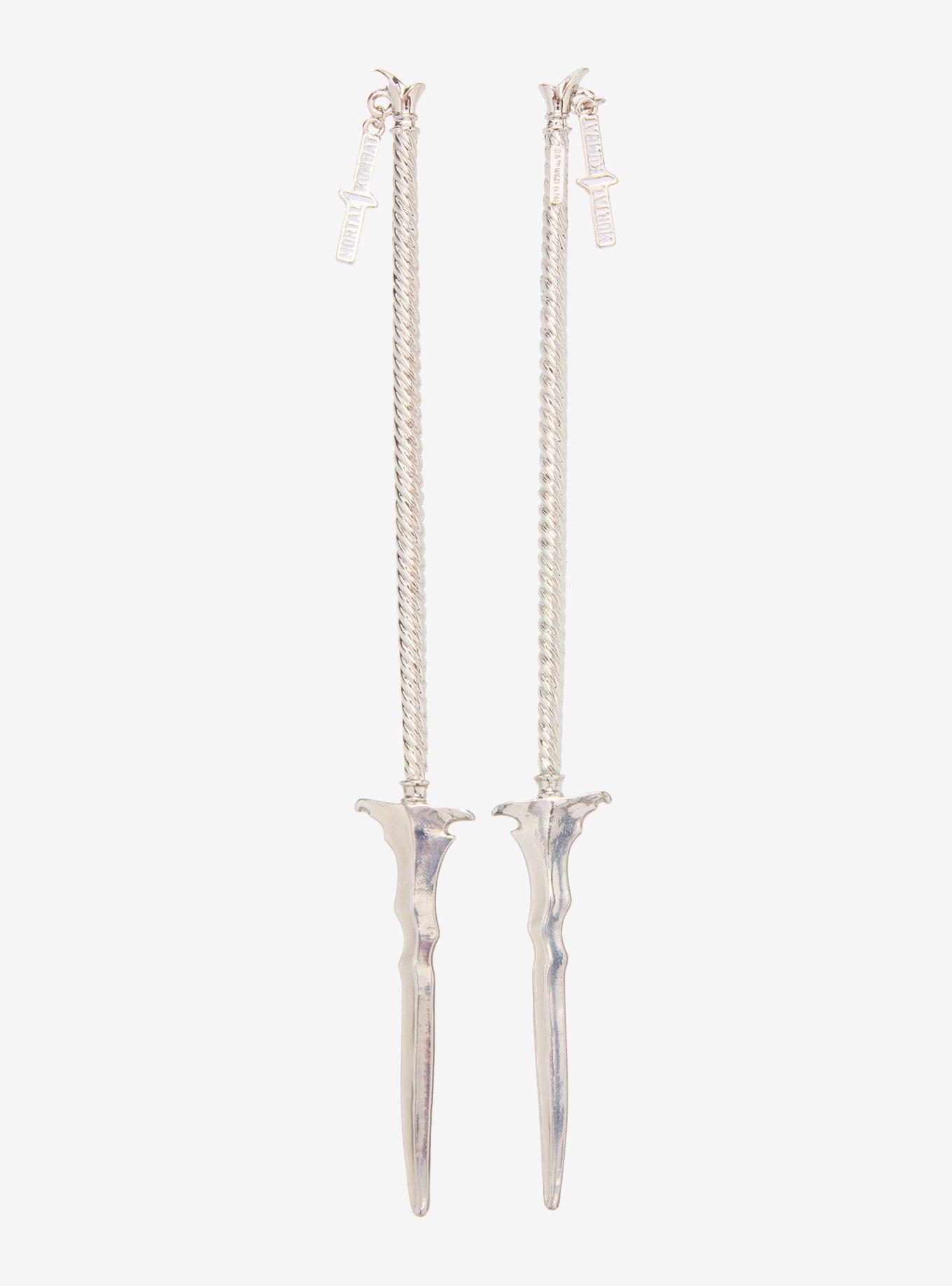 Mortal Kombat Ashrah Sword Glow-In-The-Dark Hair Stick Set, , hi-res