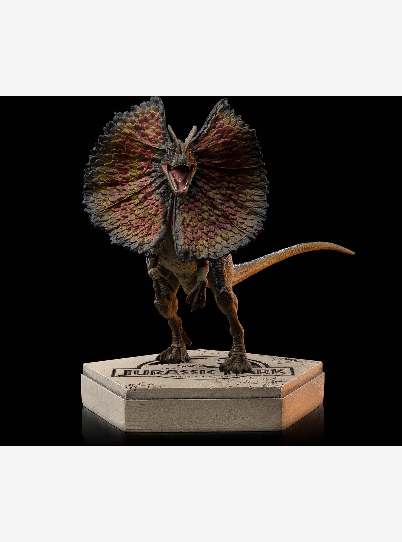 Jurassic Park Icons Dilophosaurus Statue, , hi-res