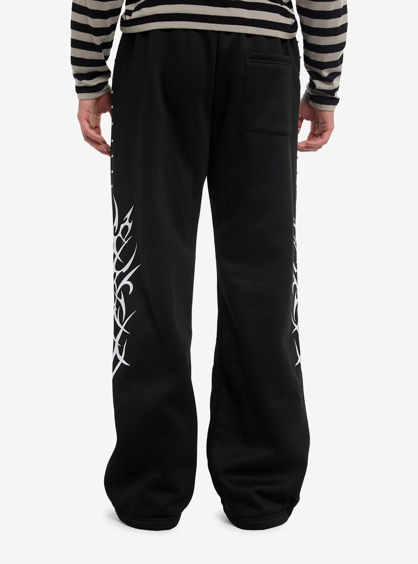 Rhinestone Cyber Sigil Lounge Pants, , hi-res