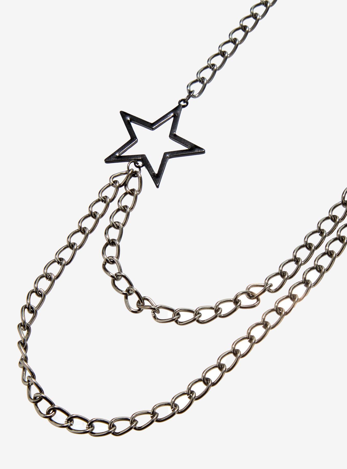 Black Star 18 Inch & 22 Inch Wallet Chain, , alternate