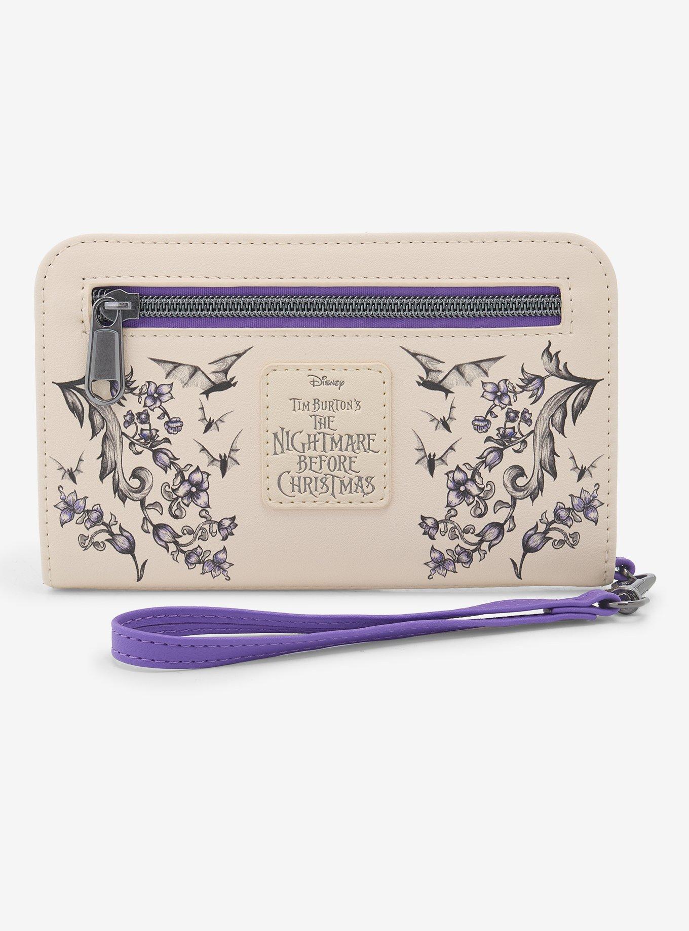 Loungefly The Nightmare Before Christmas Jack & Sally Coffin Tech Wallet, , alternate