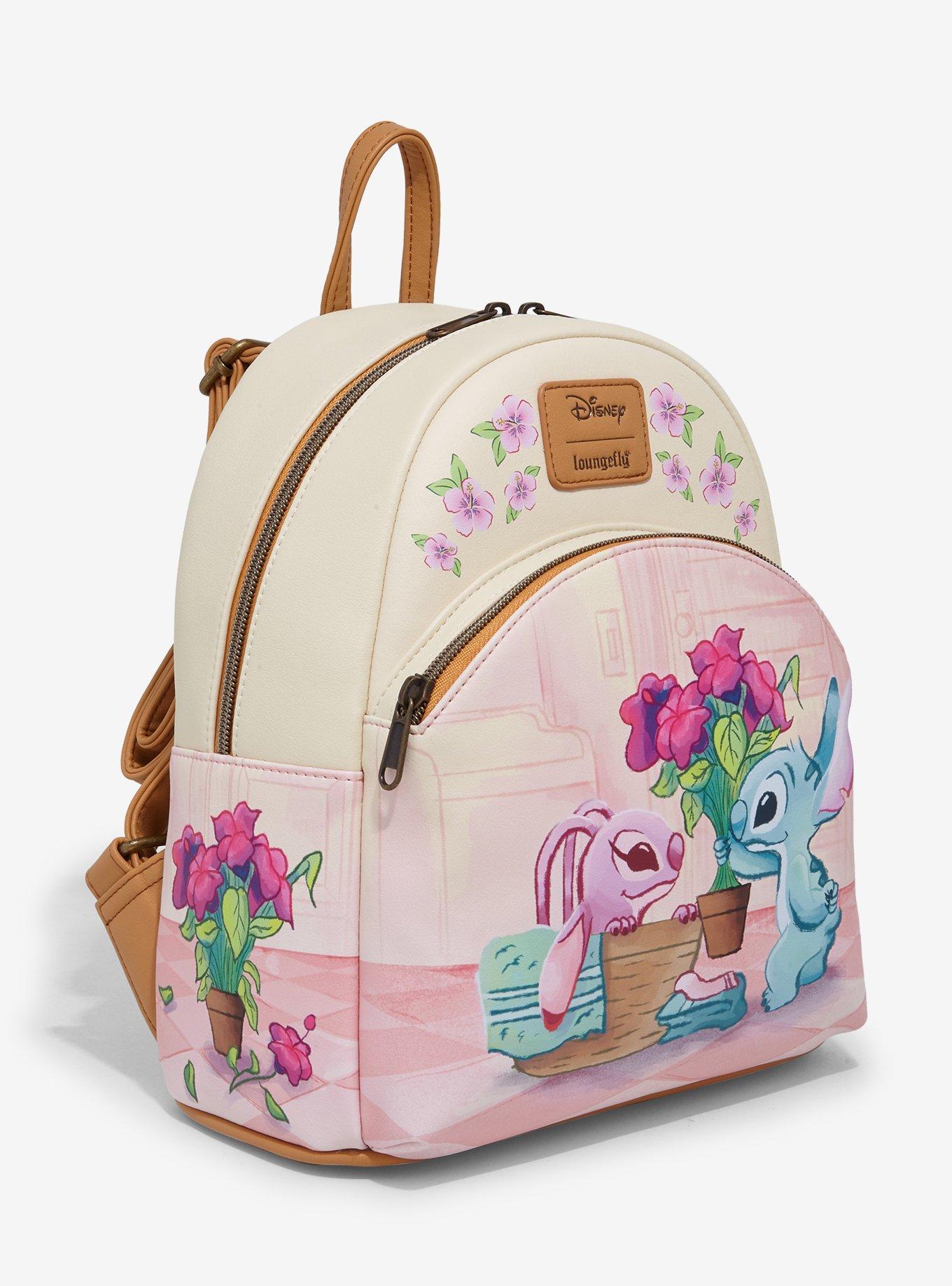 Loungefly Disney Stitch & Angel Laundry Day Mini Backpack, , hi-res