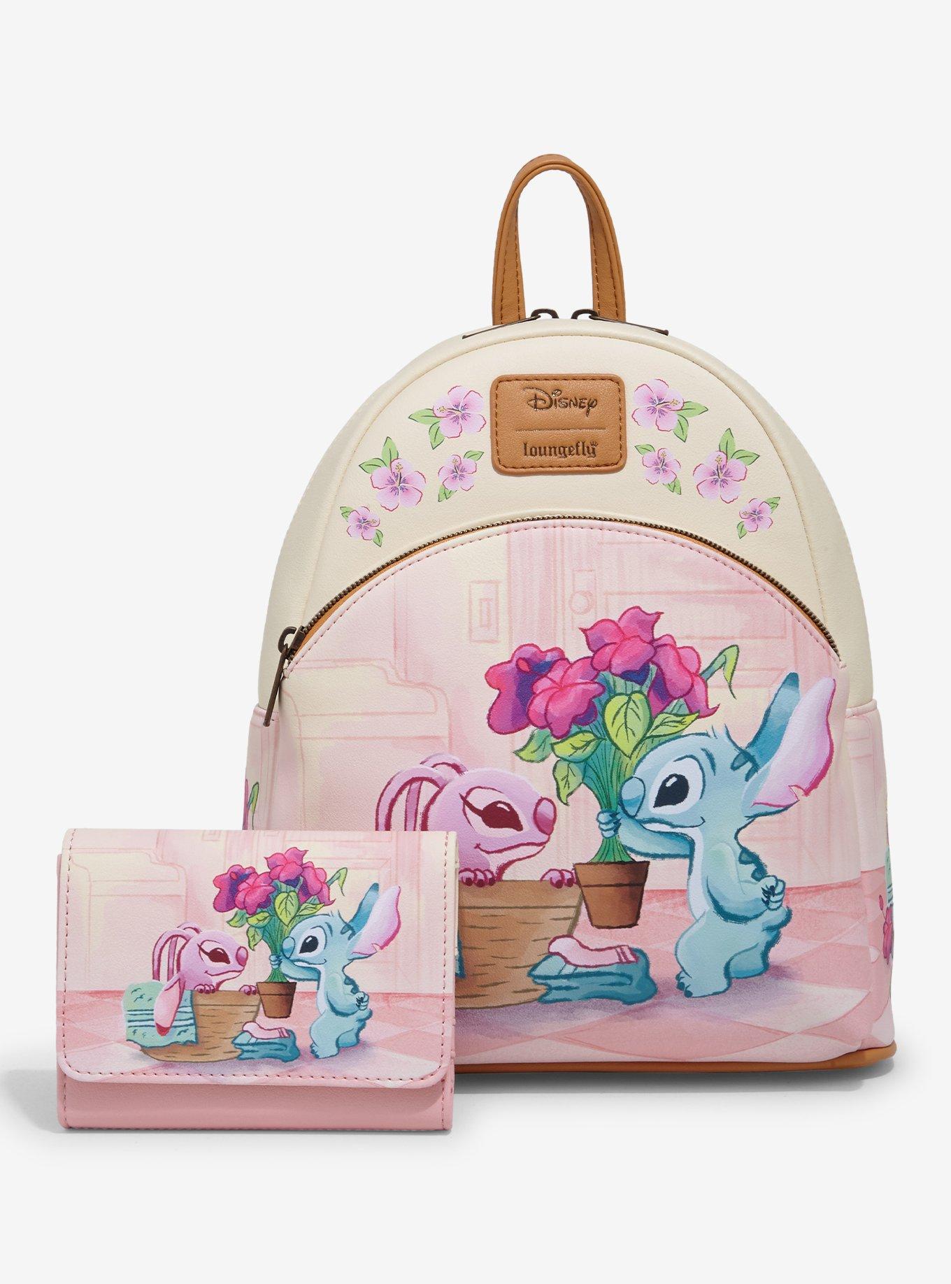 Loungefly Disney Stitch & Angel Laundry Day Mini Backpack, , alternate