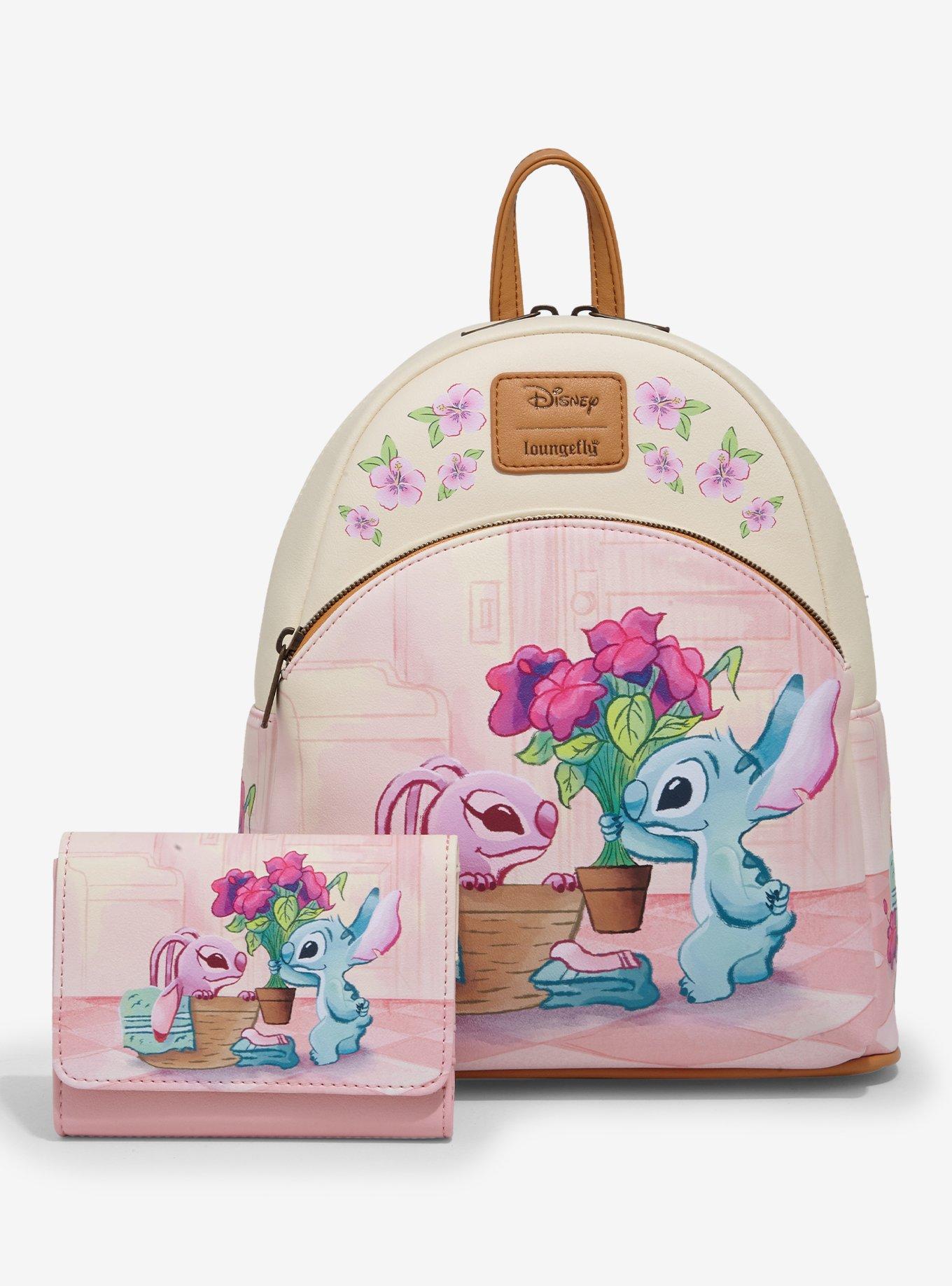 Loungefly Disney Stitch & Angel Laundry Day Mini Wallet, , alternate