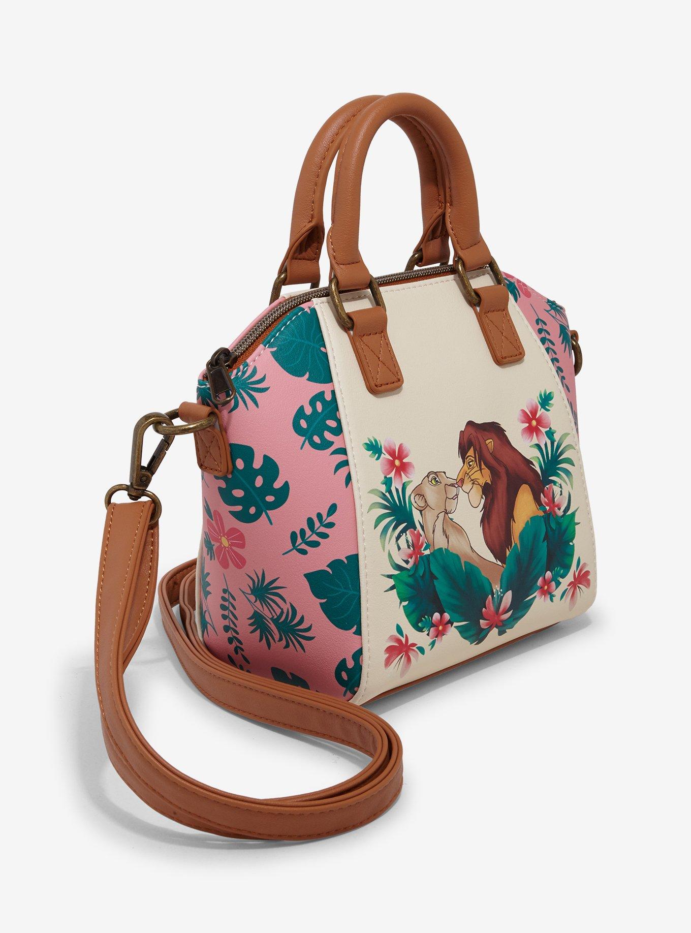 Loungefly Disney The Lion King Simba & Nala Tropical Mini Satchel Bag, , hi-res