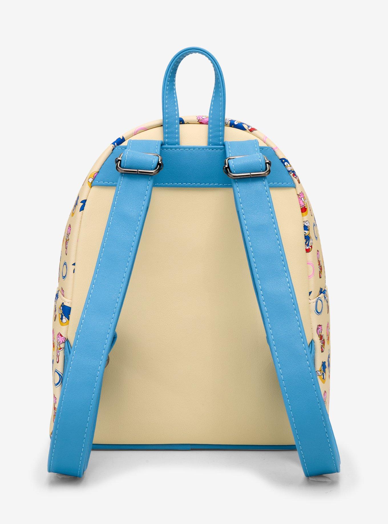 Loungefly Sonic The Hedgehog Amy Rose & Sonic Mini Backpack, , alternate