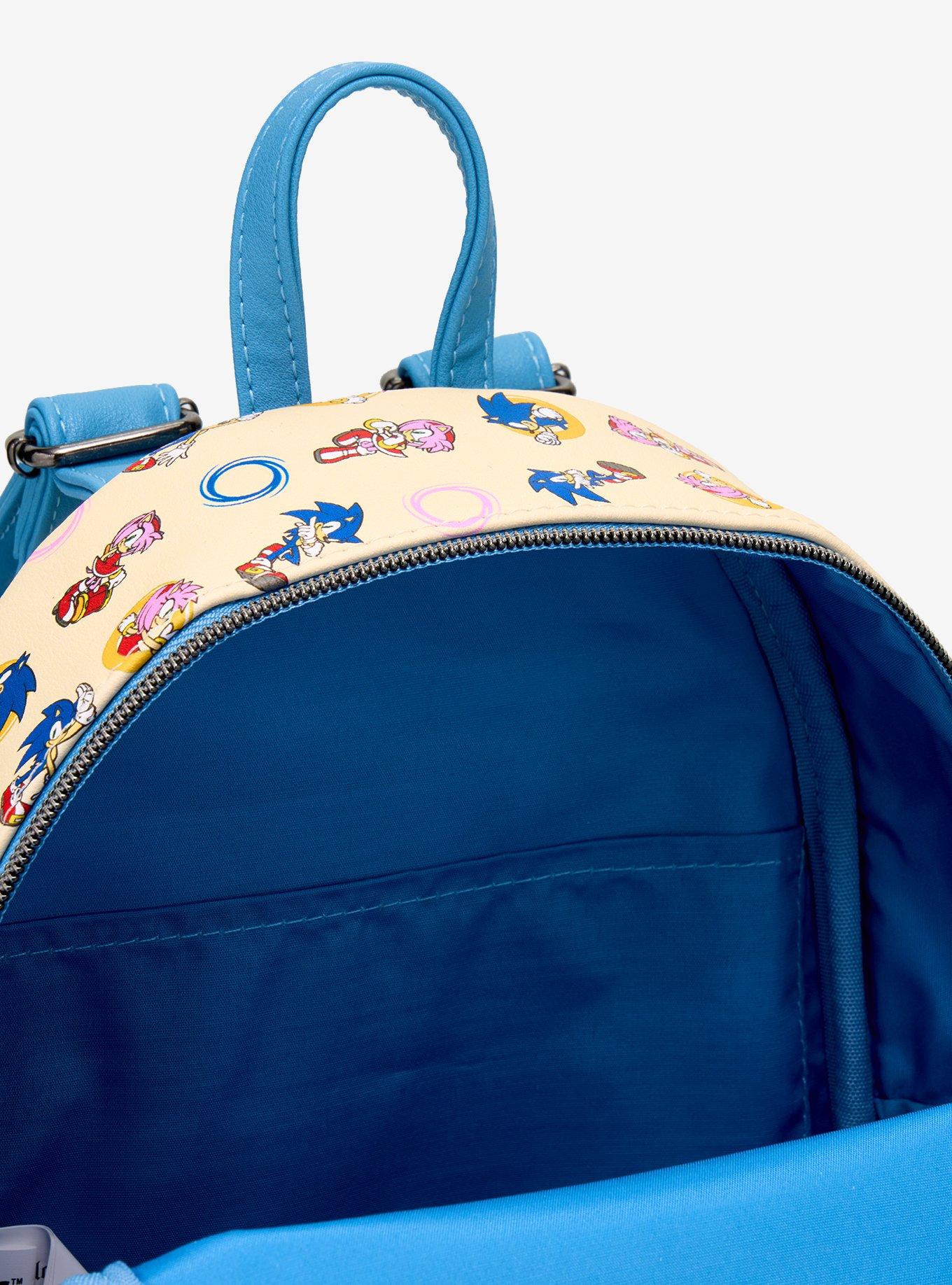 Loungefly Sonic The Hedgehog Amy Rose & Sonic Mini Backpack, , alternate
