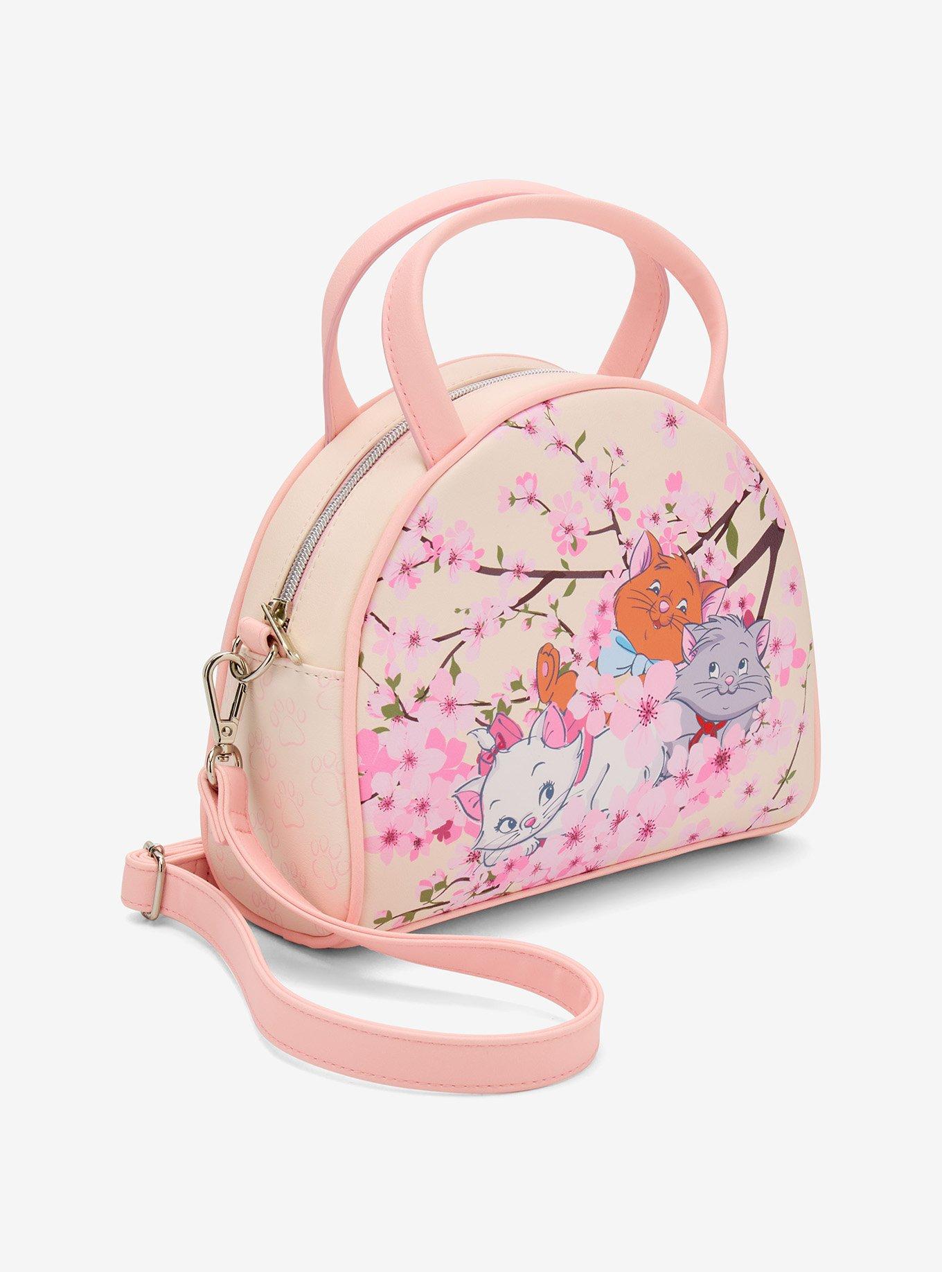 Loungefly Disney The Aristocats Kittens Cherry Blossom Dome Crossbody Bag, , hi-res