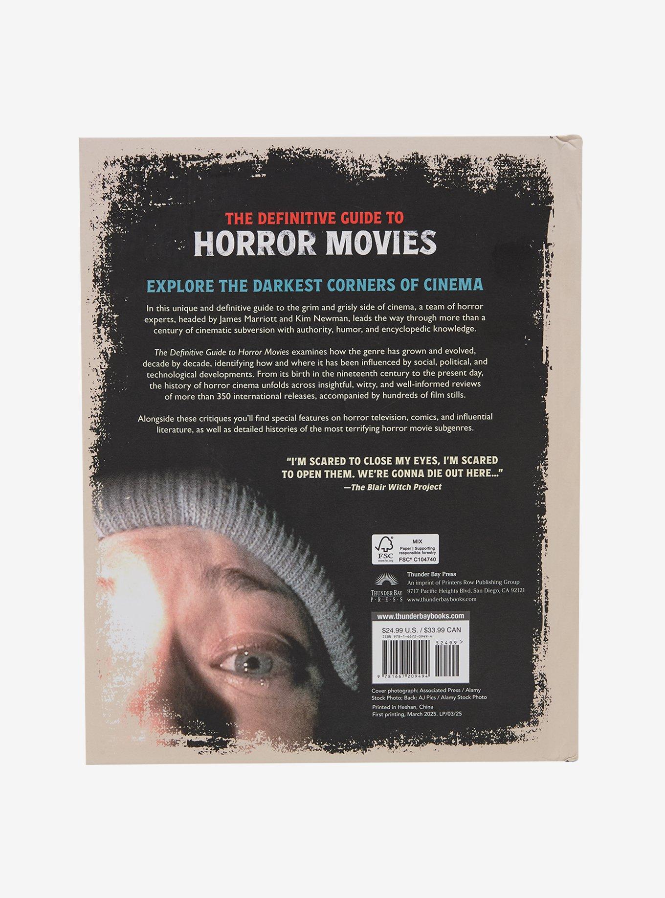 The Definitive Guide To Horror Movies Book, , hi-res