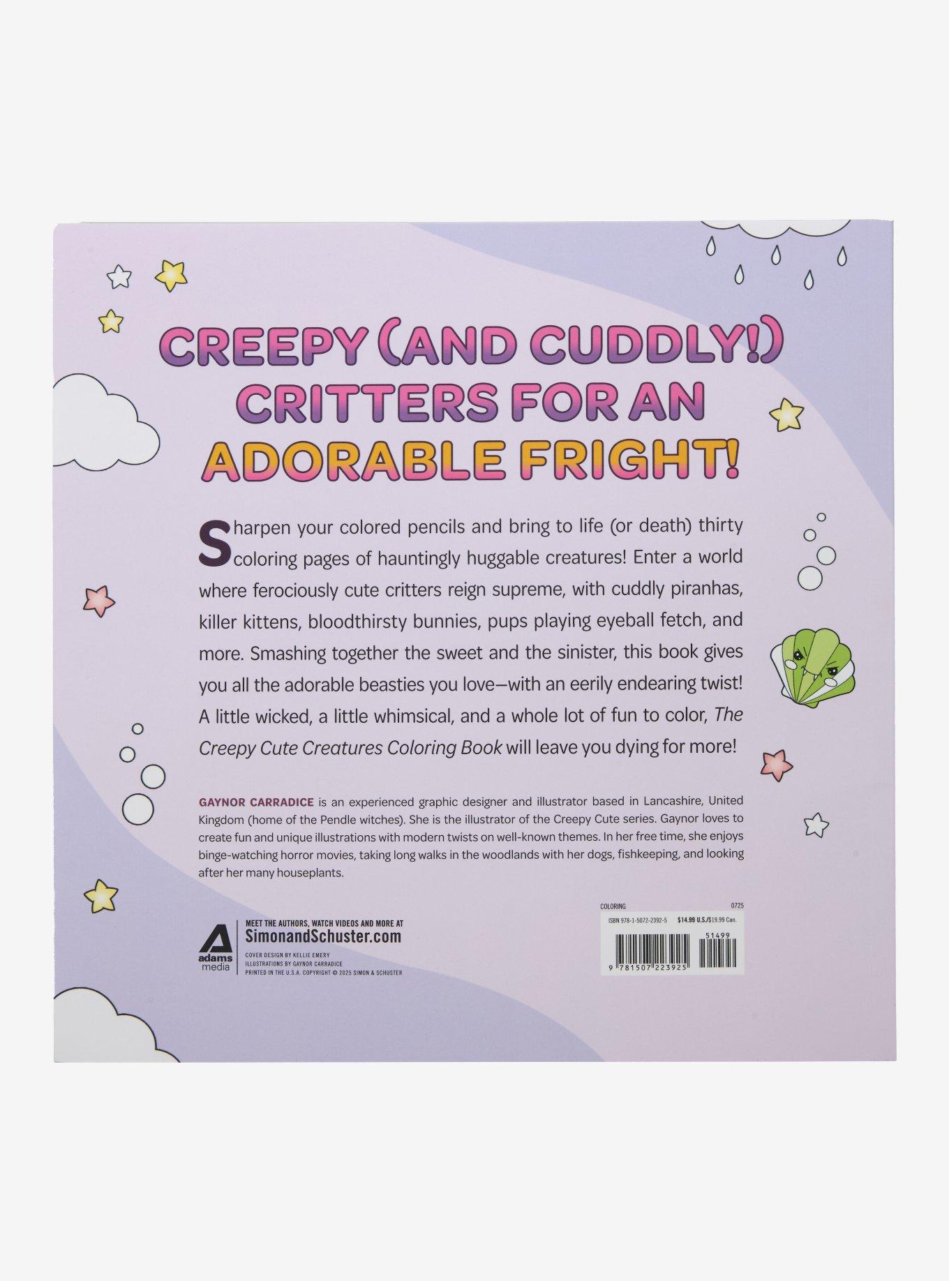 The Creepy Cute Creatures Coloring Book, , alternate