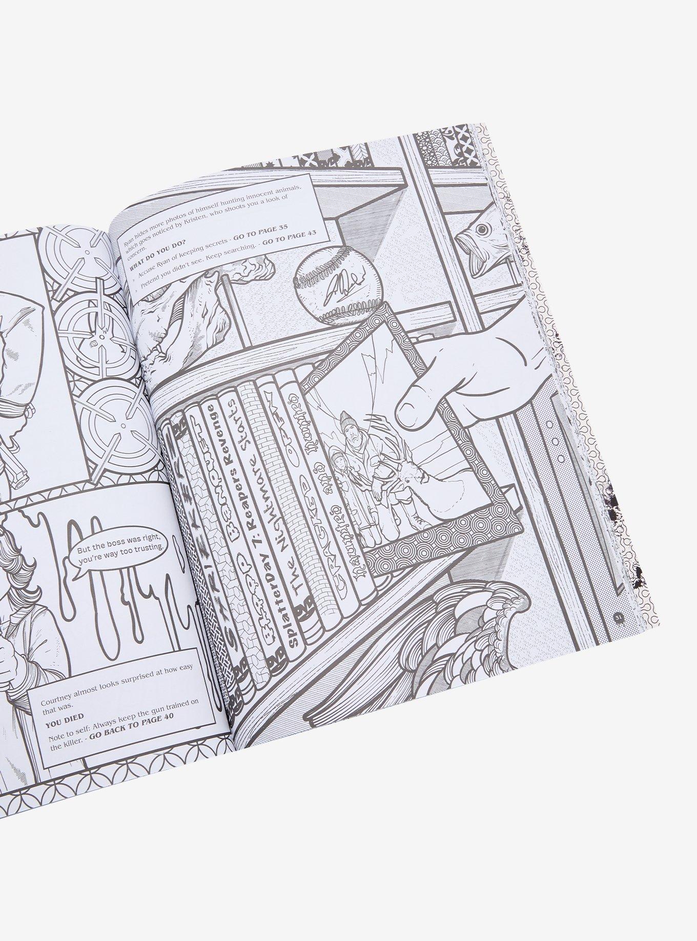 Survive The Night Adventure Coloring Book, , hi-res